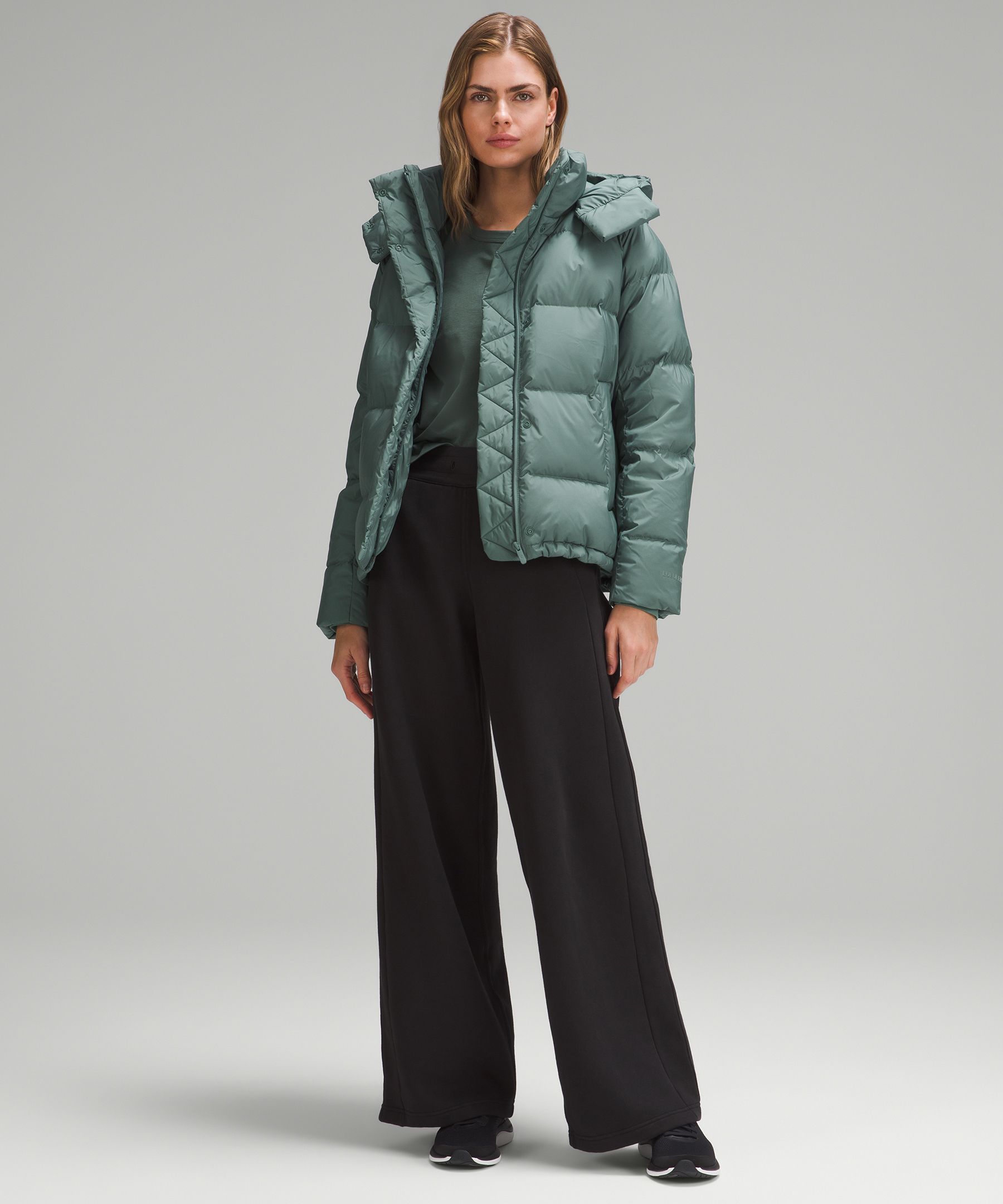 Jacket Lululemon Green size 4 US in Cotton - 42039534
