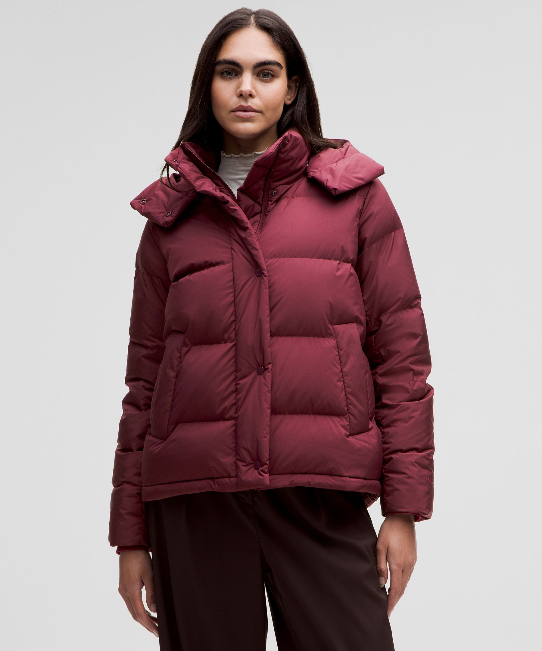 Lululemon burgundy jacket best sale