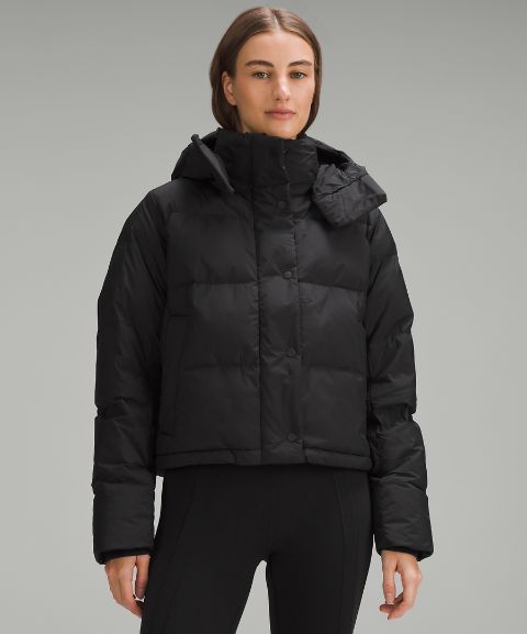 Женский укороченный пуховик Lululemon Wunder Puff