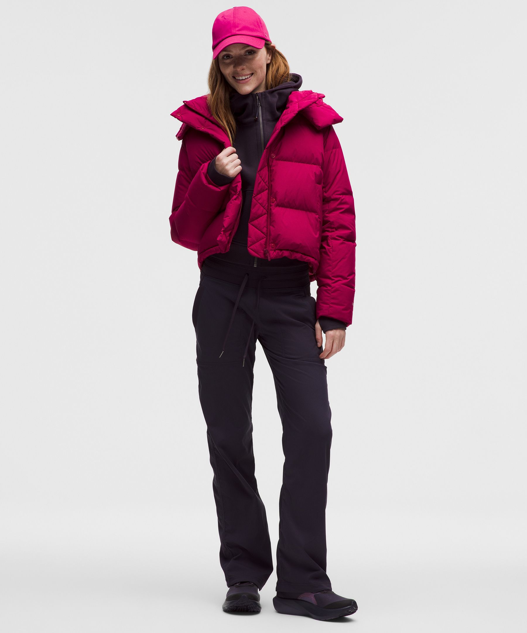 Lululemon Wunder Puff 600-down-fill Cropped Jacket