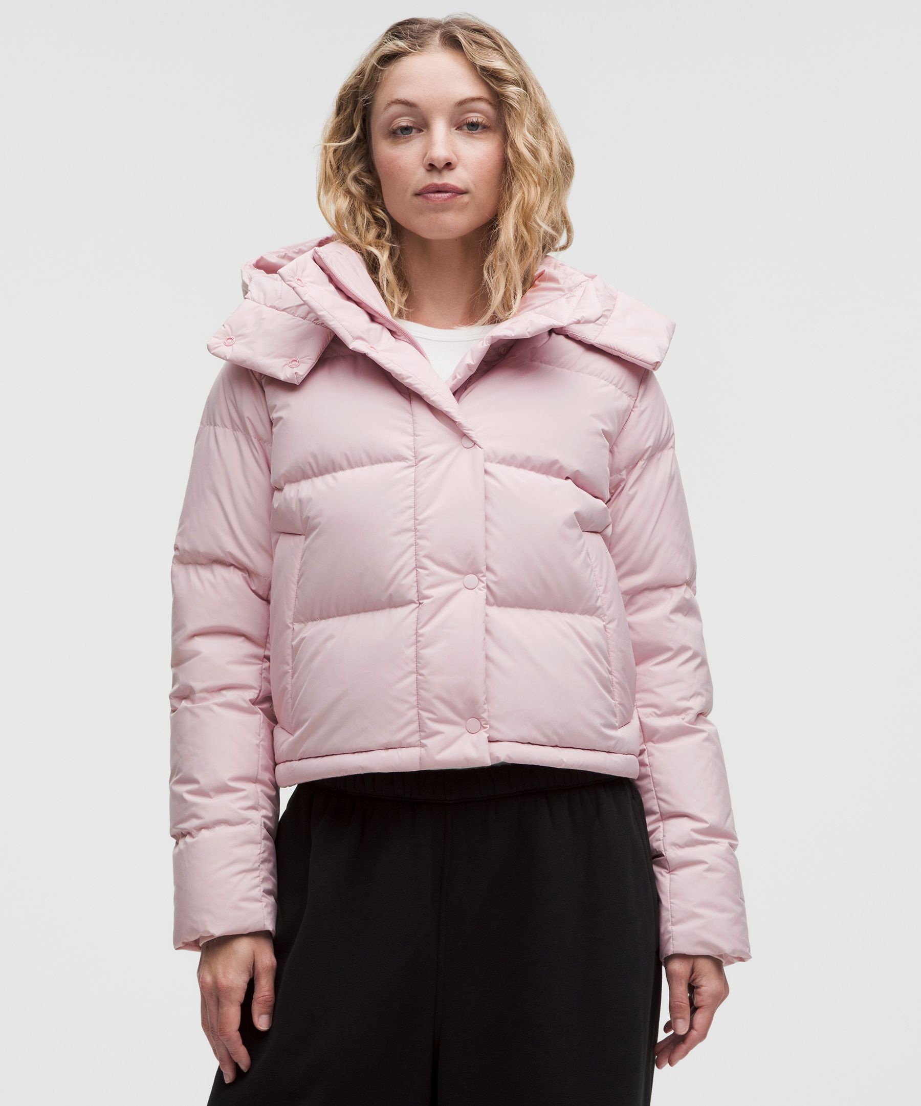 Wunder Puff 600-Down-Fill Cropped Jacket