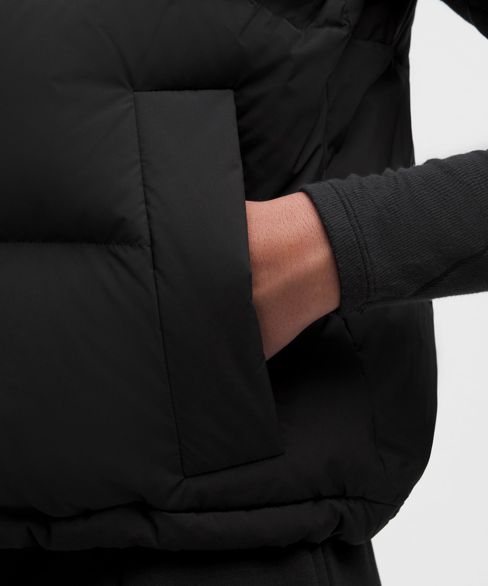 Женский укороченный пуховый жилет Lululemon Wunder Puff — фото 5