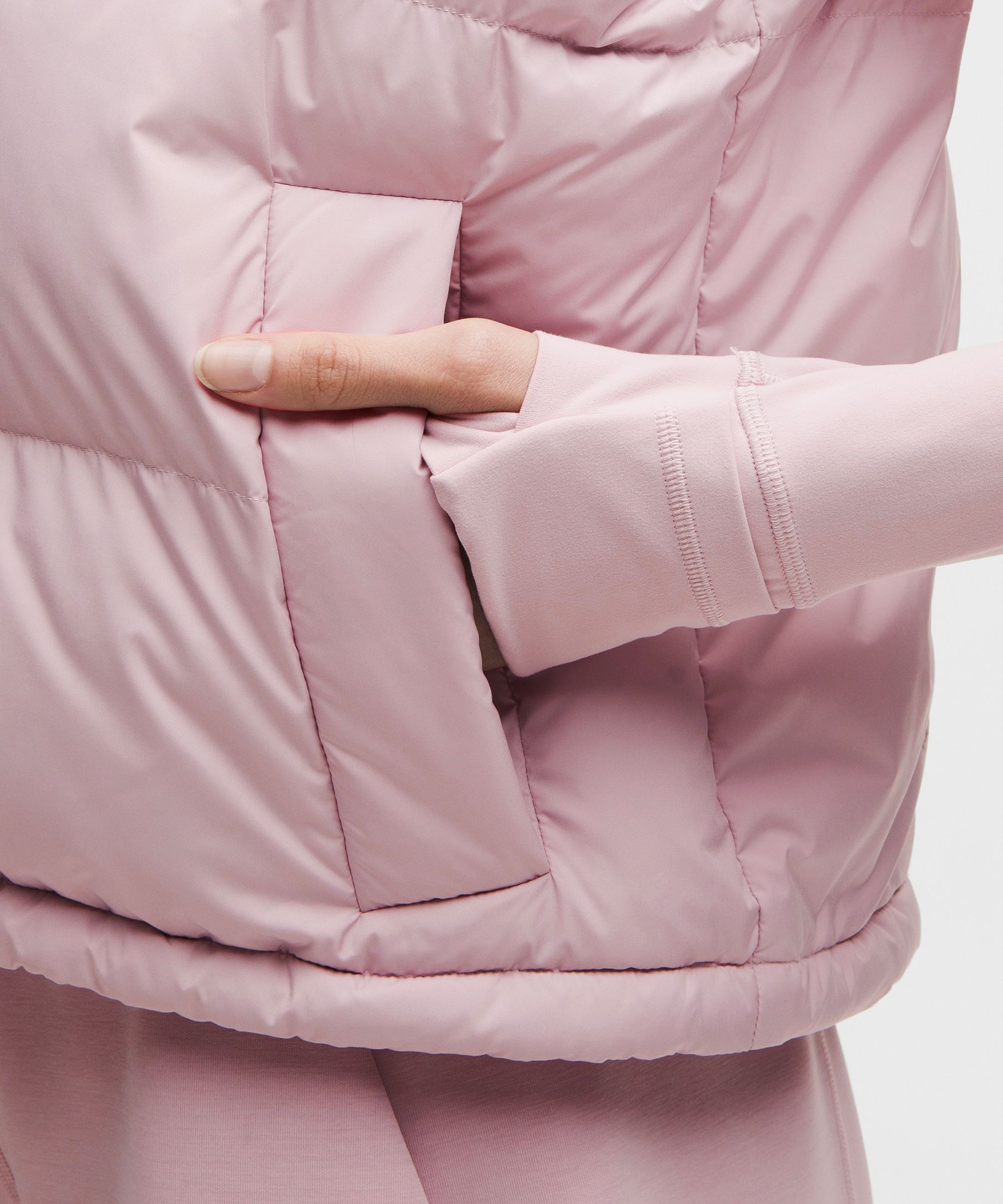 Wunder Puff 600-Down-Fill Cropped Vest