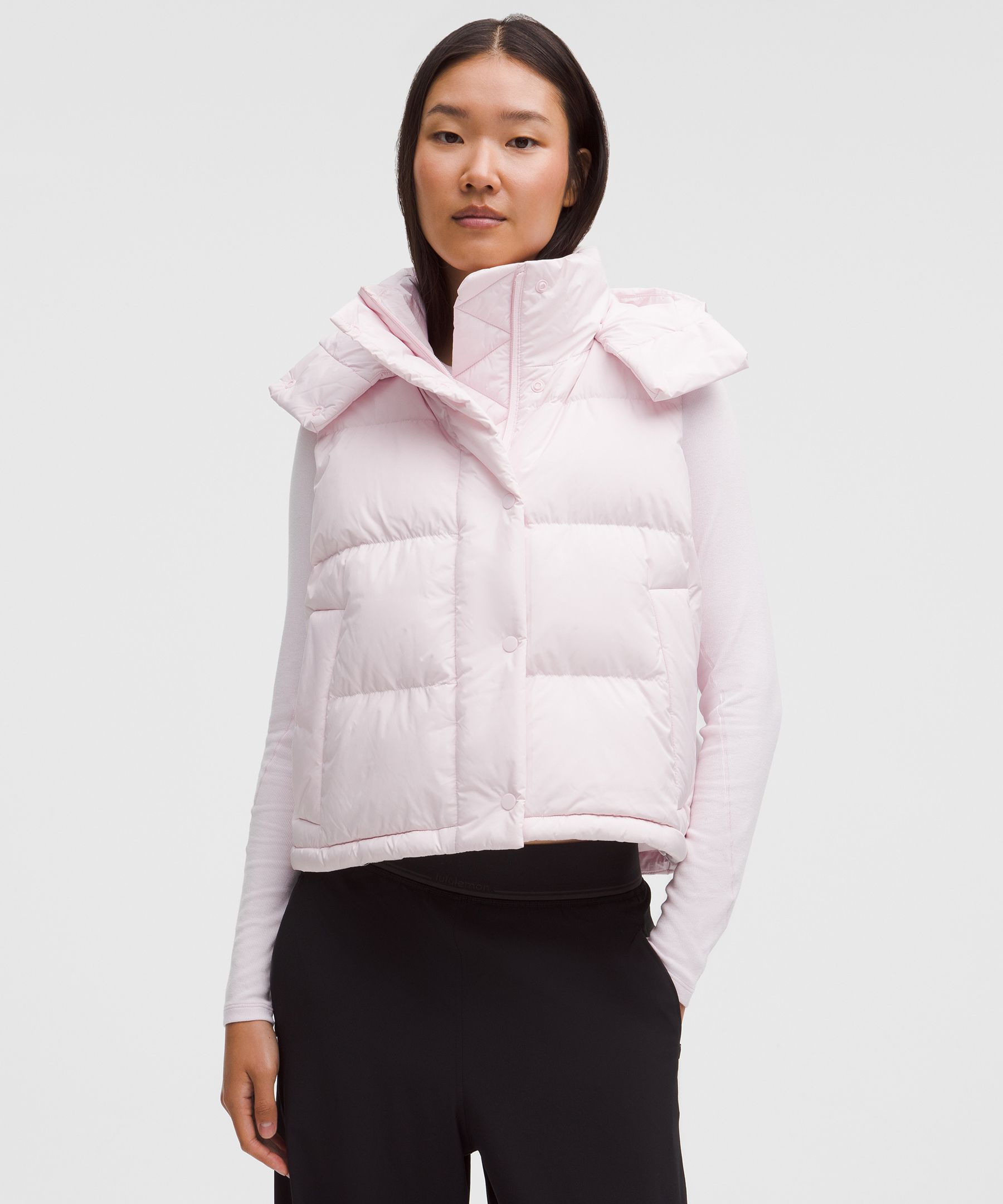 Lululemon Wunder Puff 600-down-fill Cropped Vest