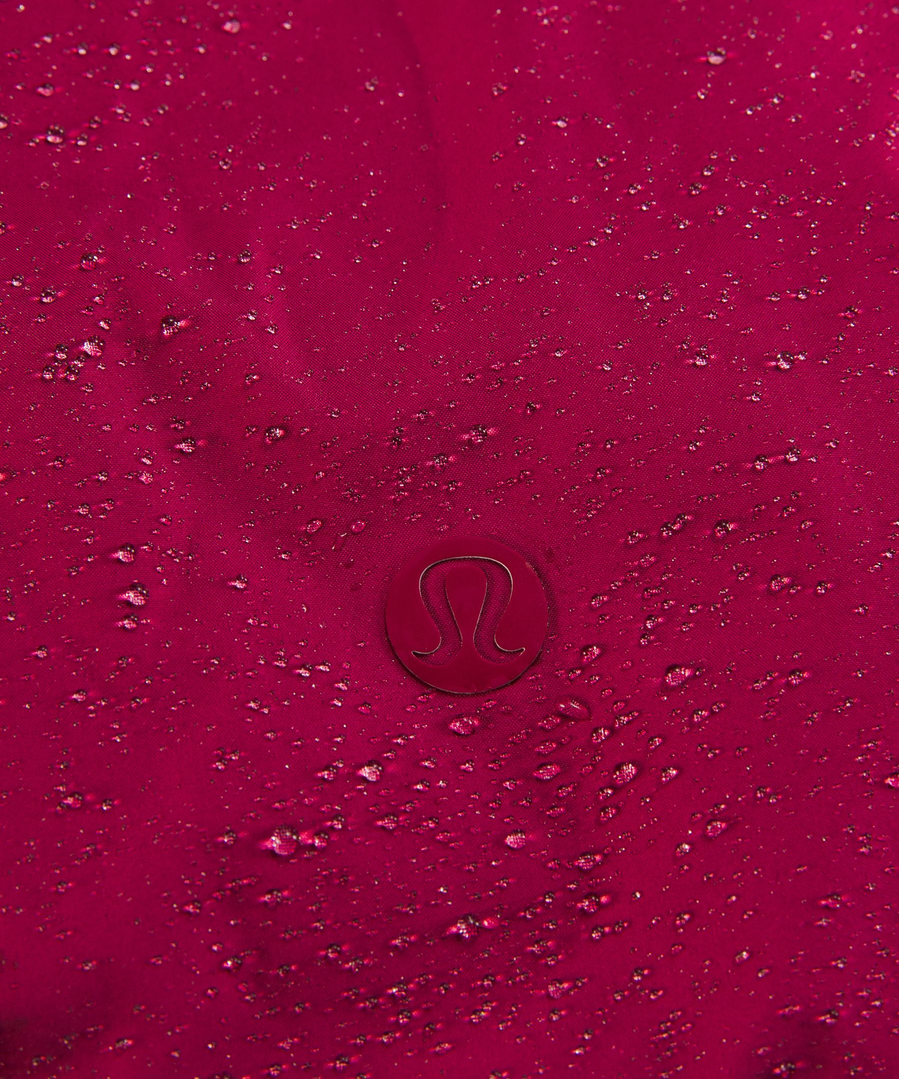 Lululemon Wunder Puff 600-down-fill Cropped Vest In Red