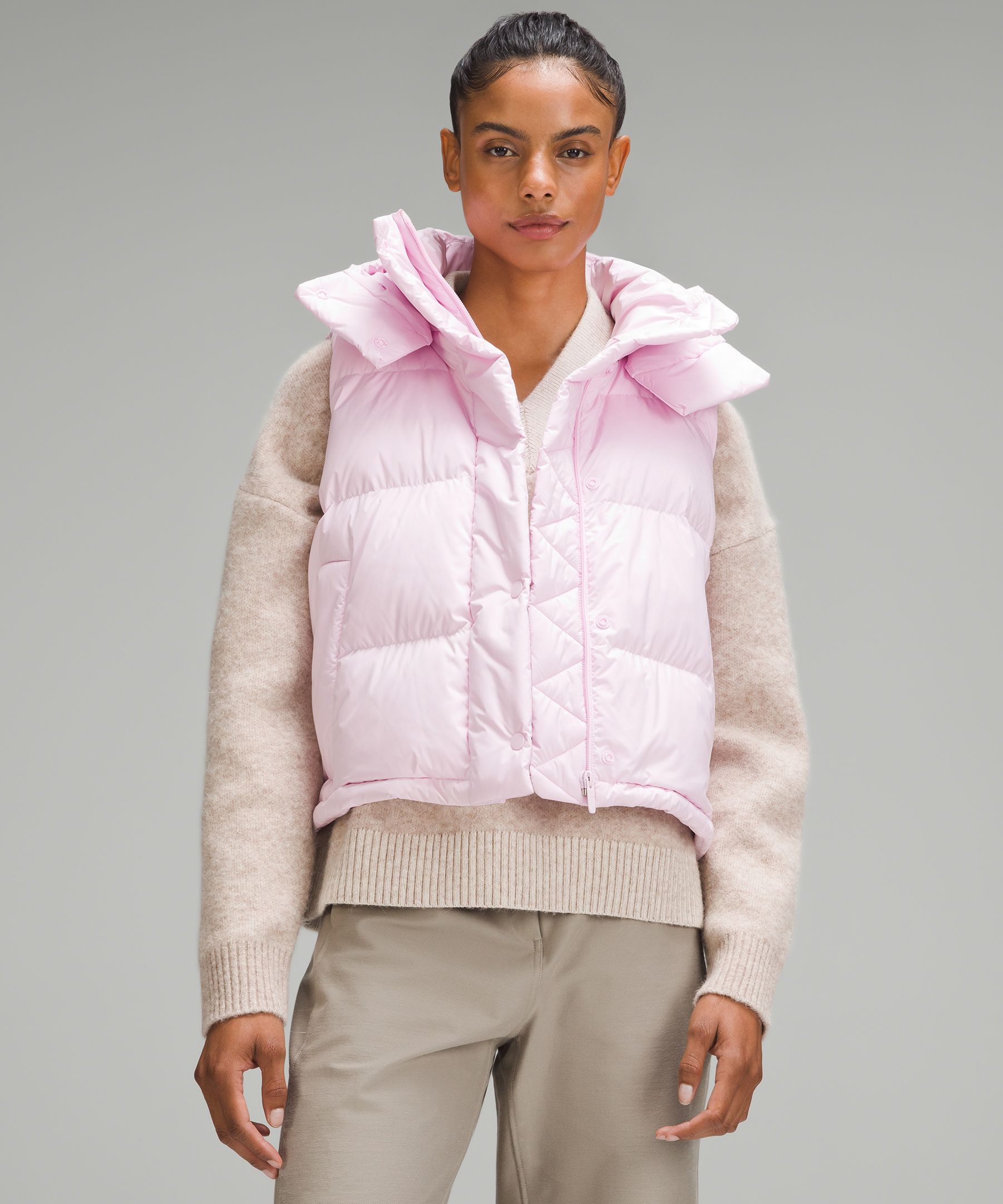 Wunder Puff Cropped Vest, Coats and Jackets