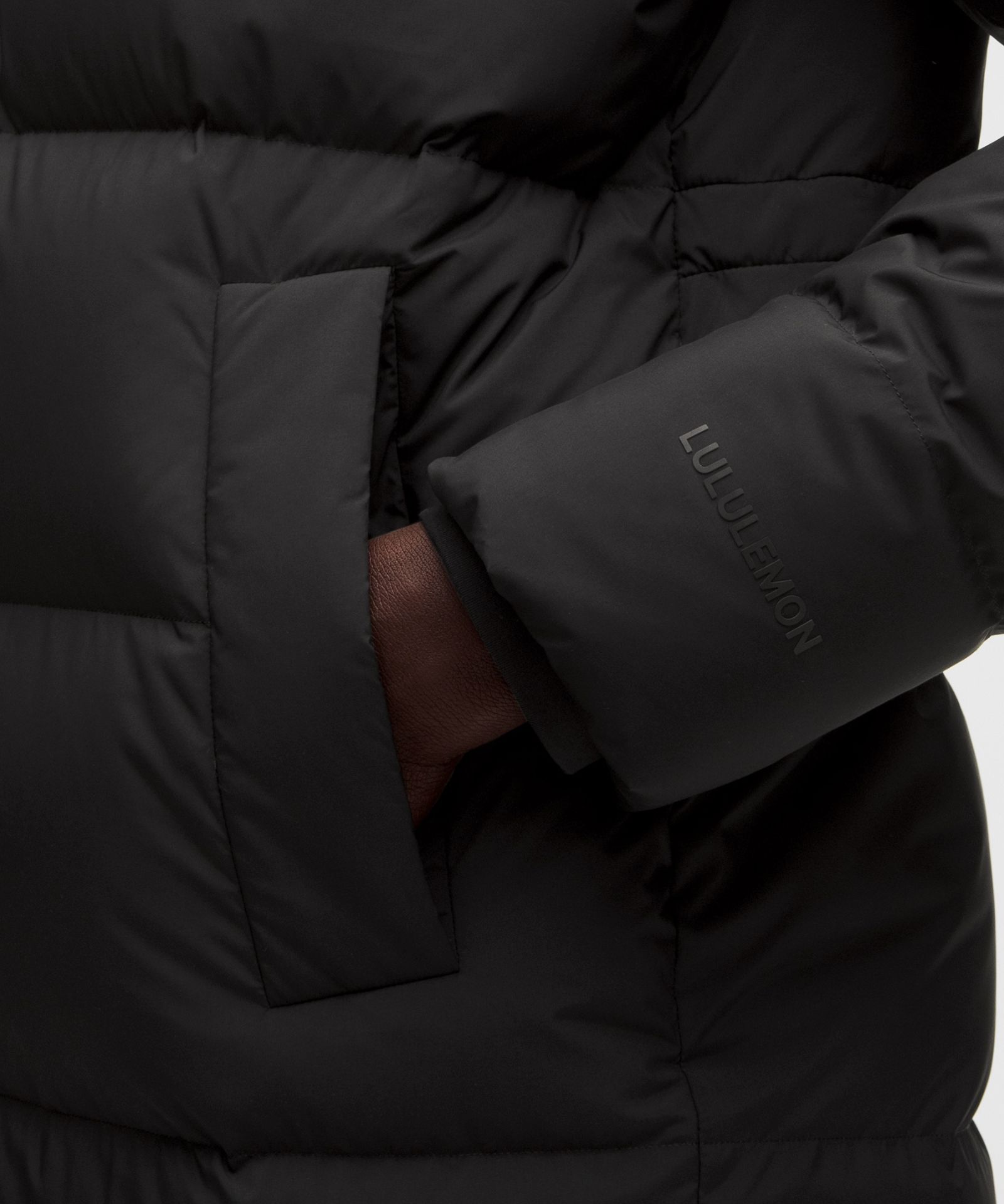 Женский удлинённый пуховик Lululemon Wunder Puff 600-Down-Fill — фото 5