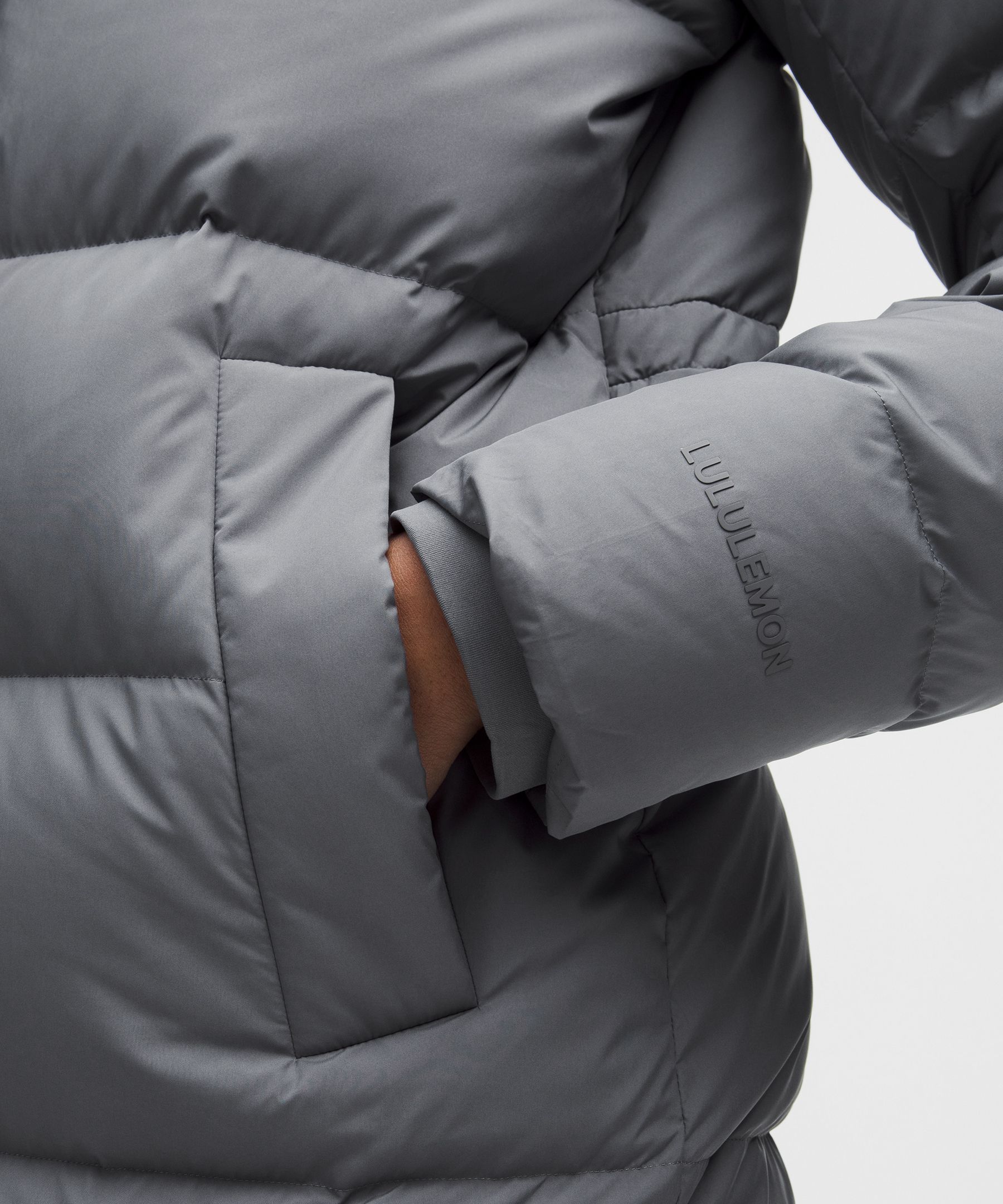 Lululemon Wunder Puff 600-down-fill Long Jacket