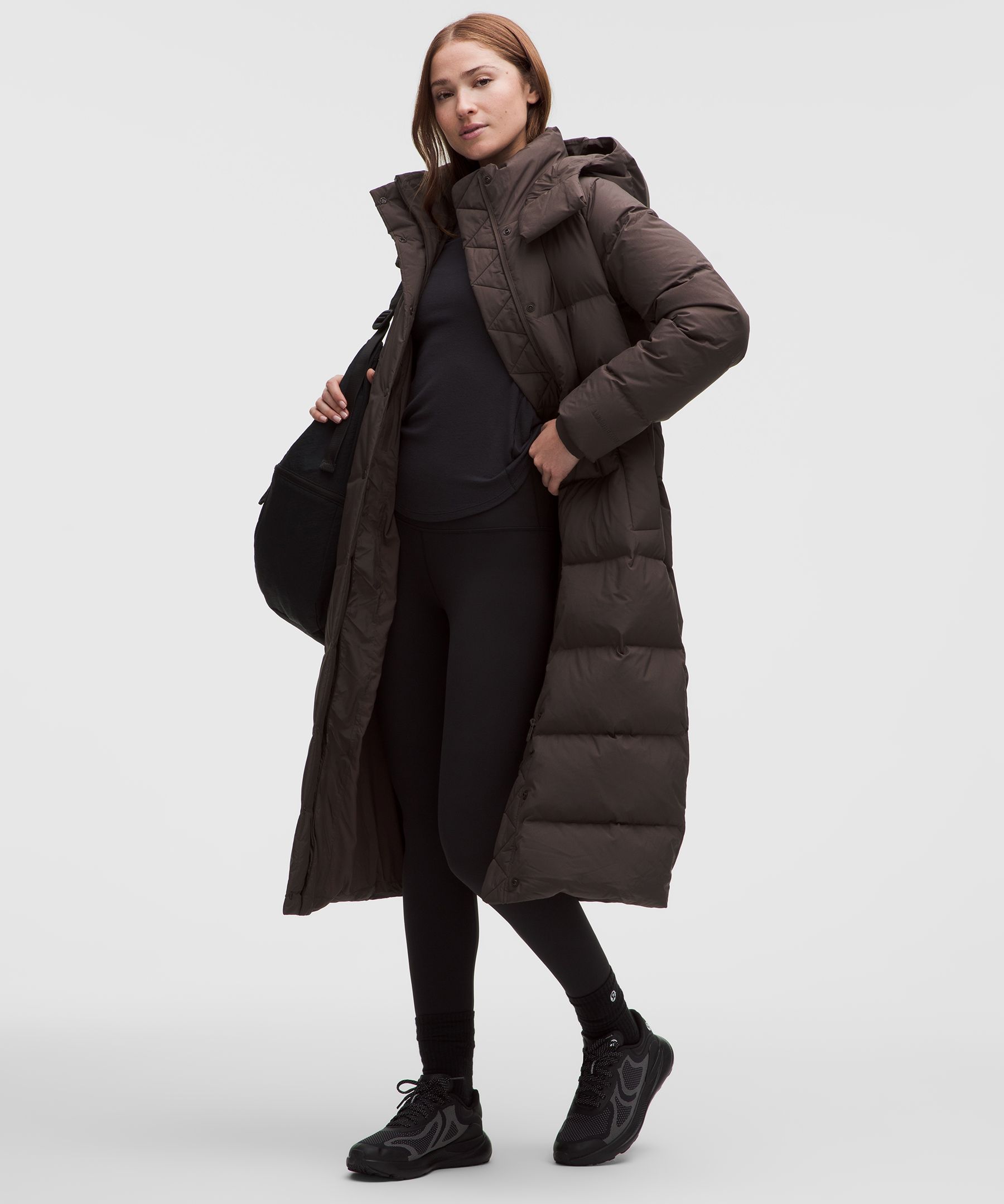 Women's Wunder Puff 600-Down-Fill Long Jacket