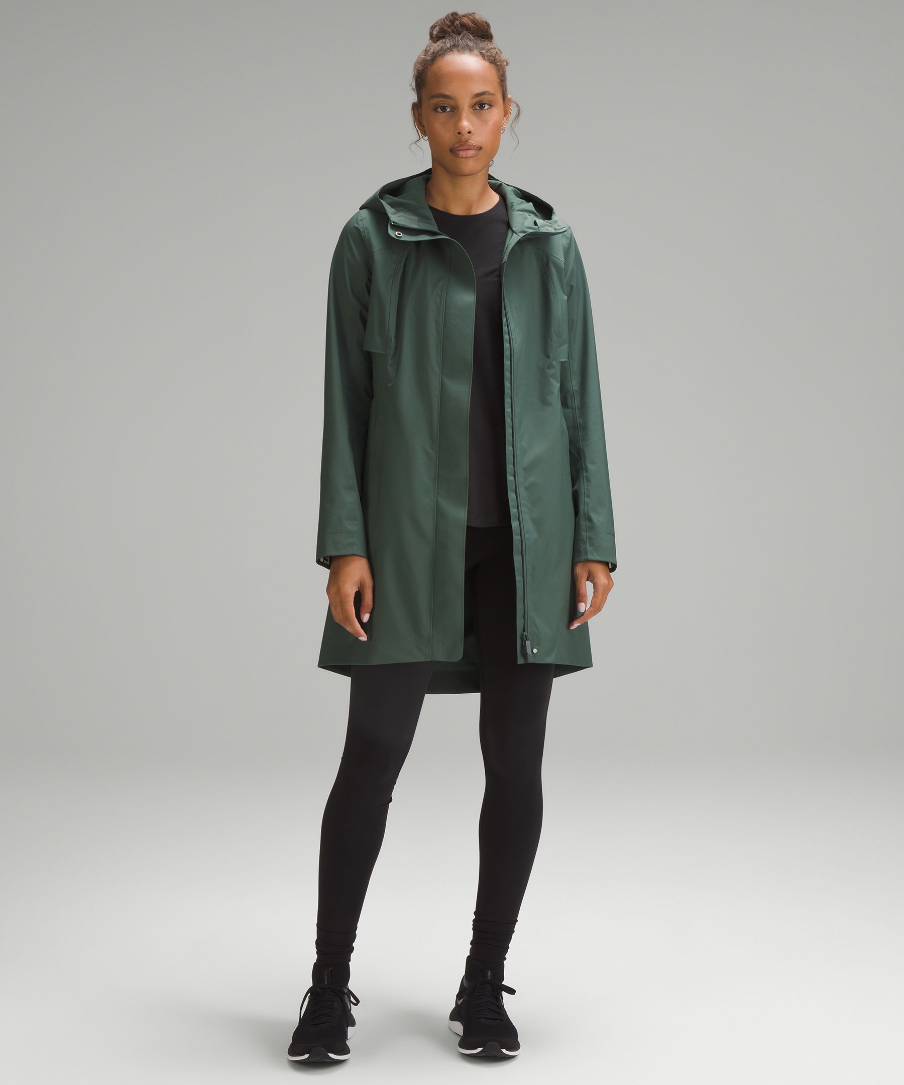 Lululemon Rain Rebel Jacket In Green