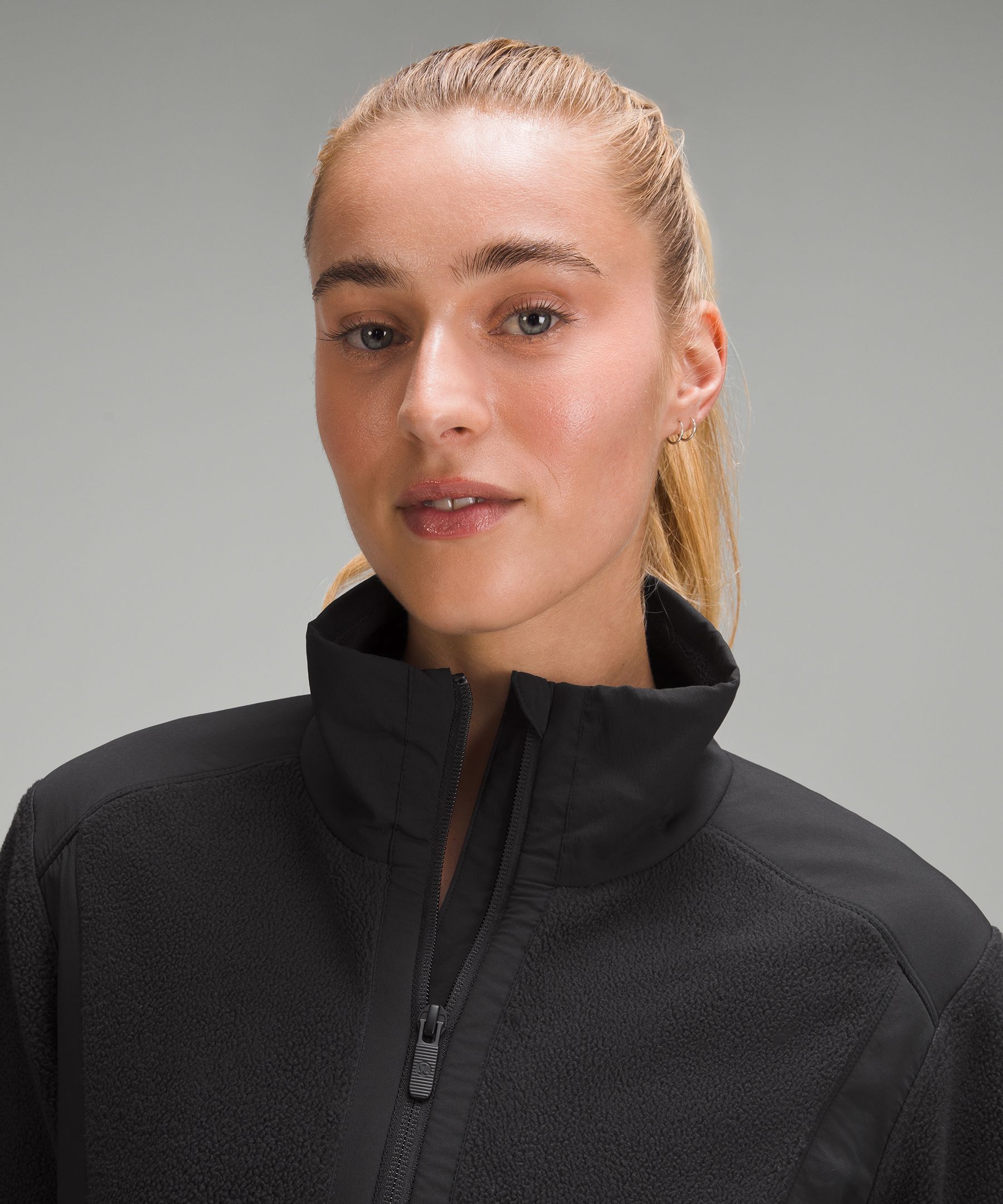 Fleece-Lined Running Jacket