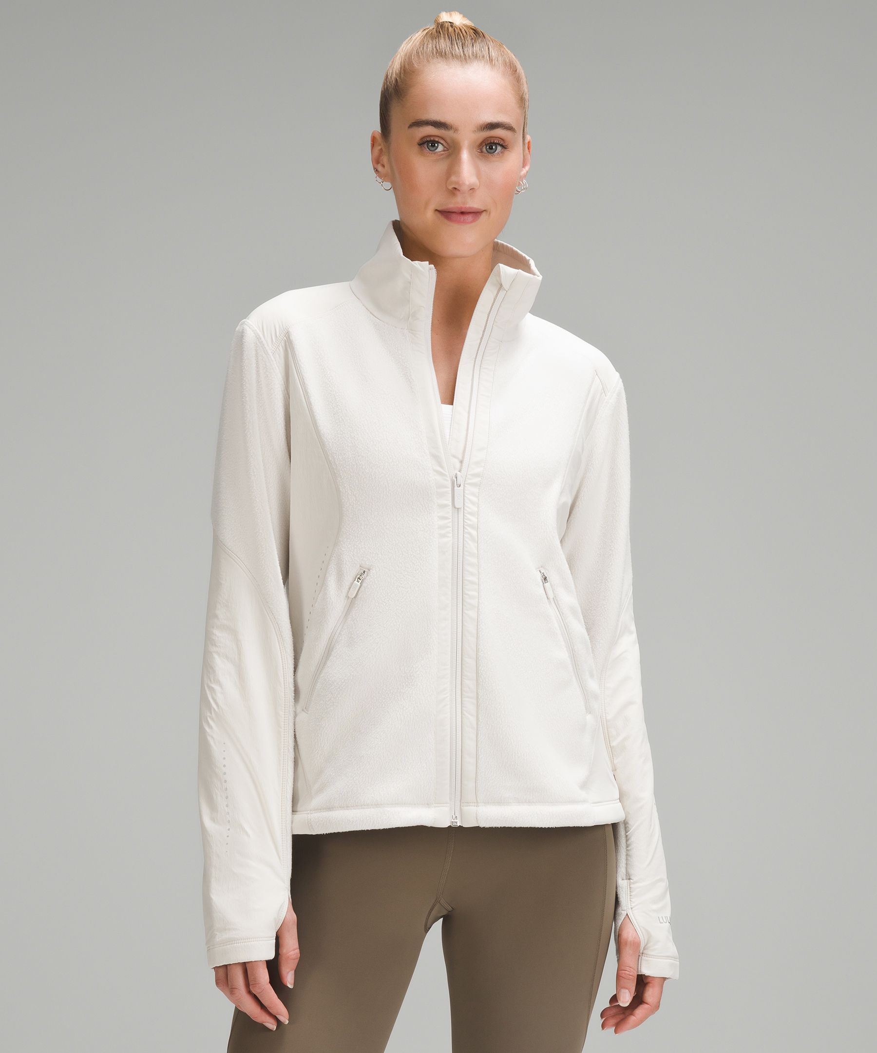 Fleece-Lined Running Jacket | Women's Coats & Jackets