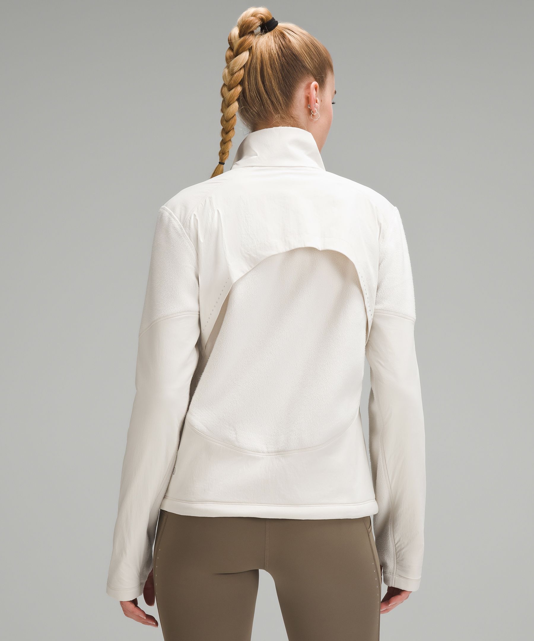 Fleece-Lined Running Jacket