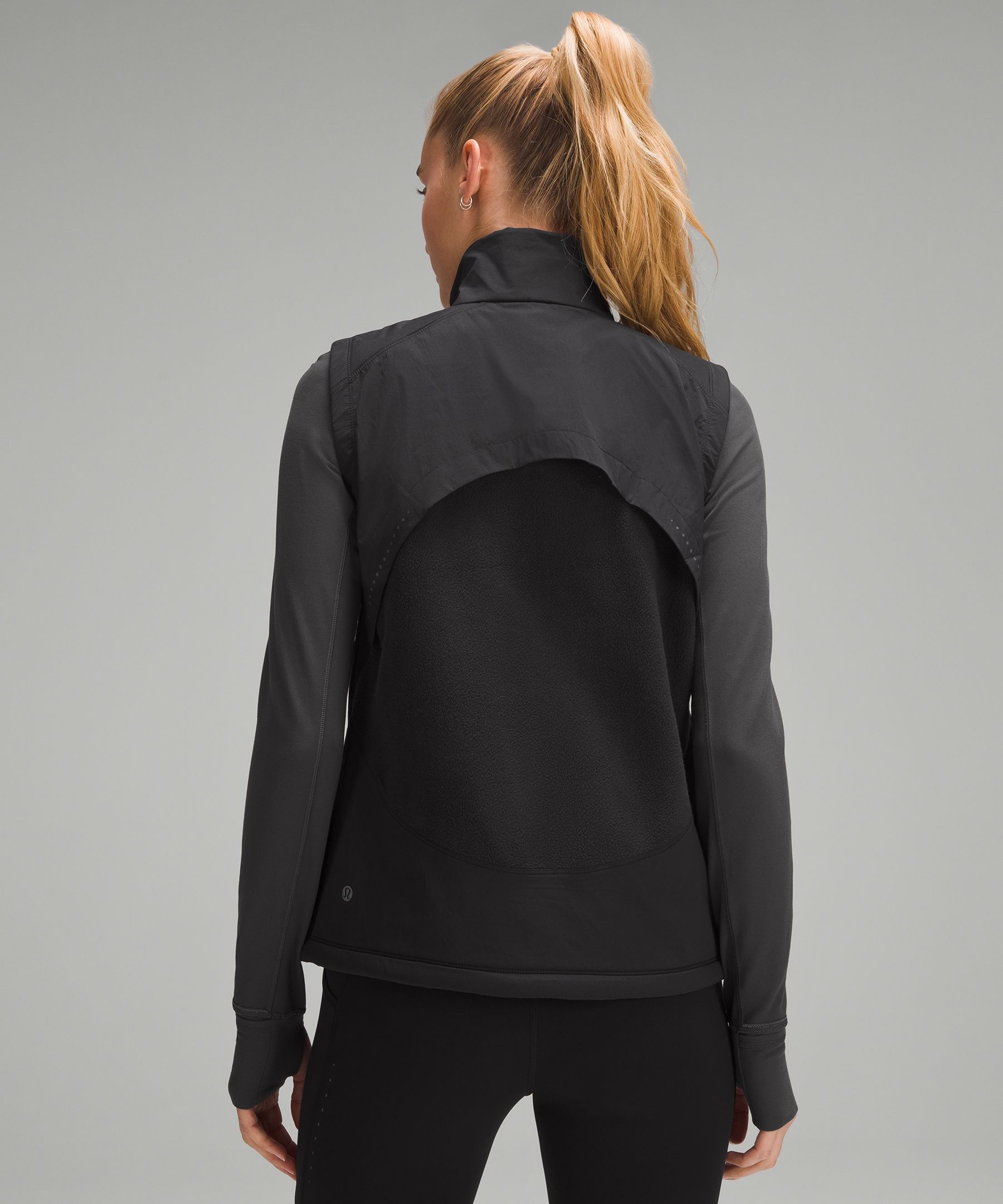 Fleece-Lined Running Jacket