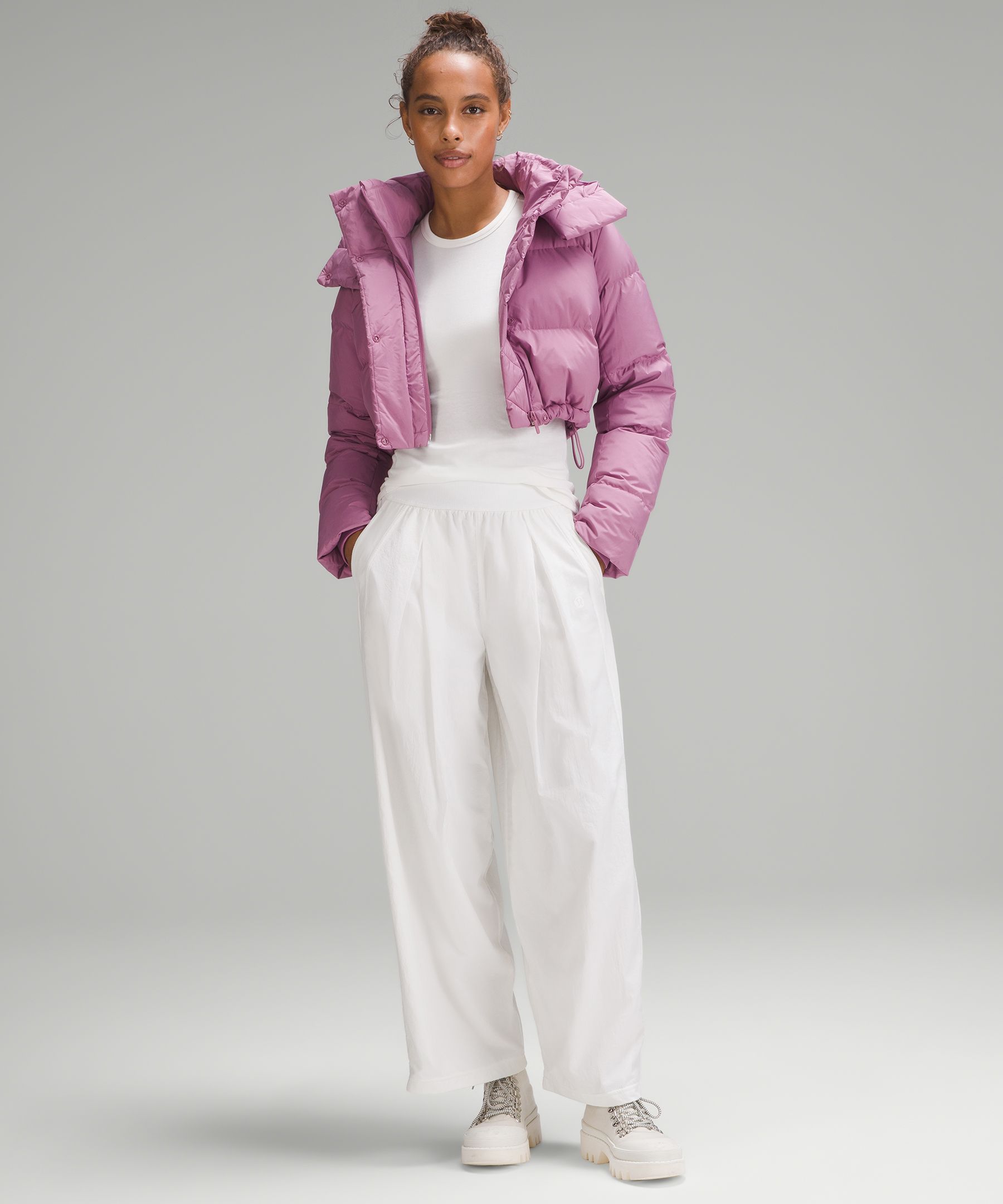 Lululemon athletica Wunder Puff Super-Cropped Jacket