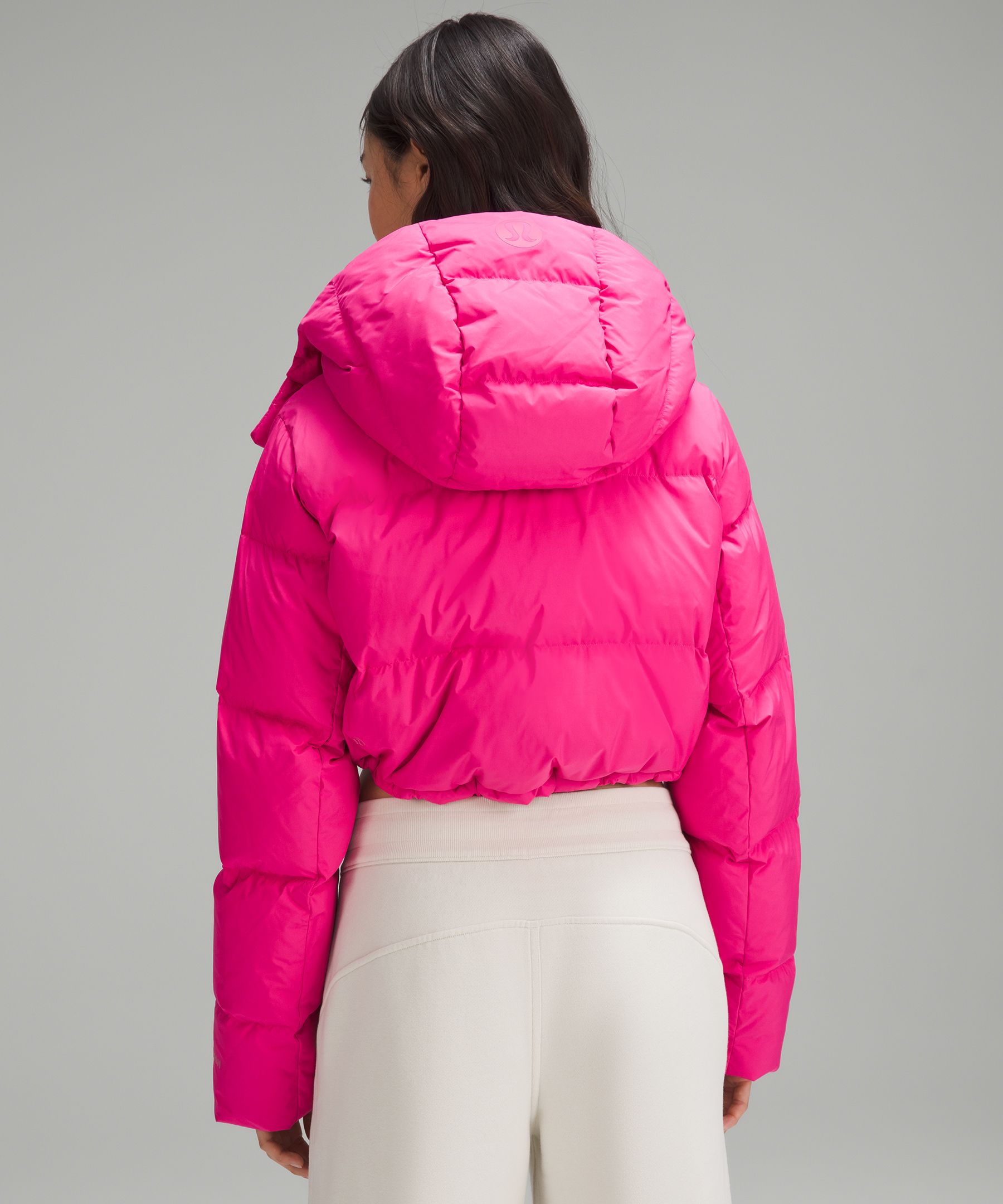 Super cropped puffer on sale jacket