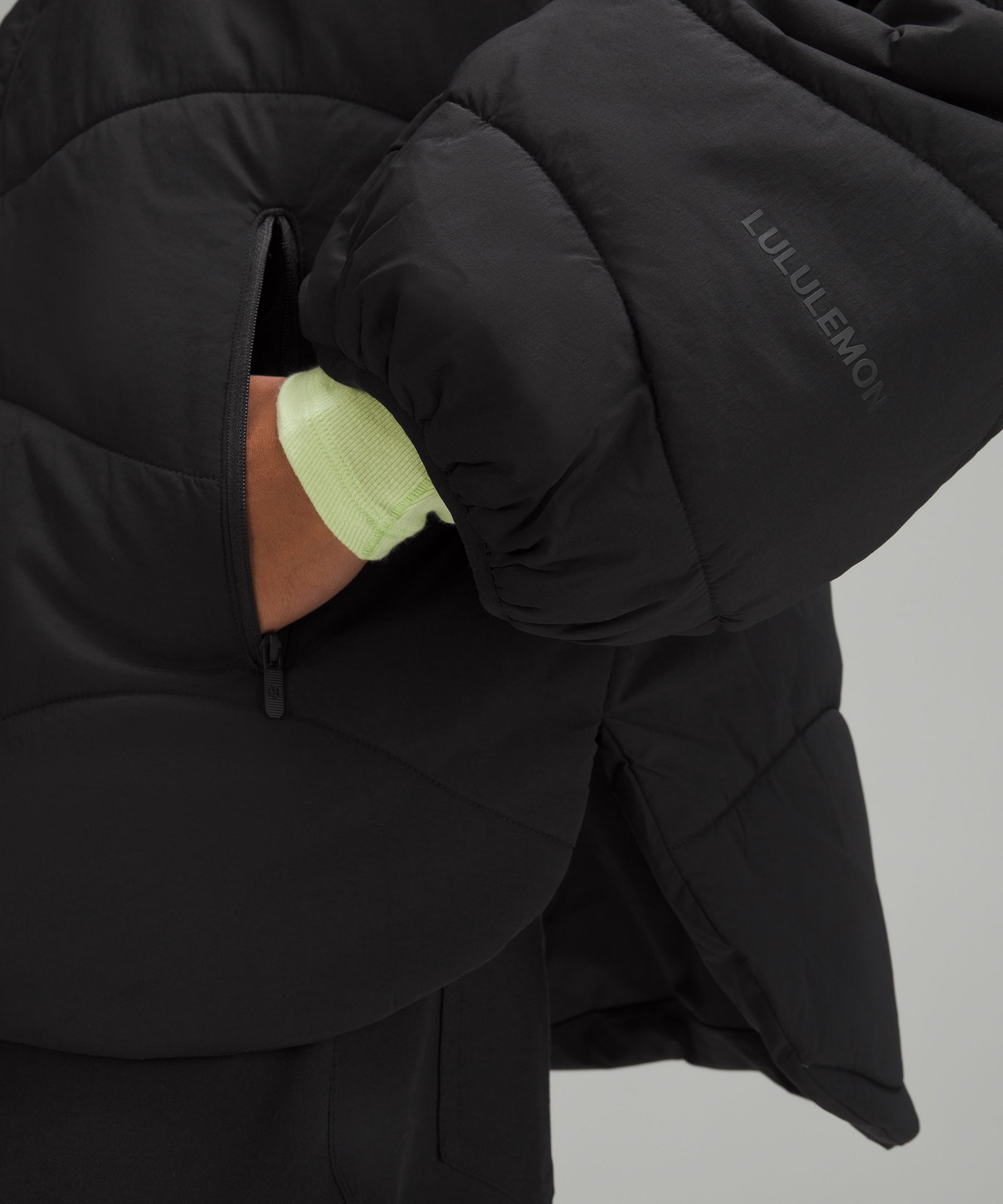 Wave-Quilt Insulated Jacket