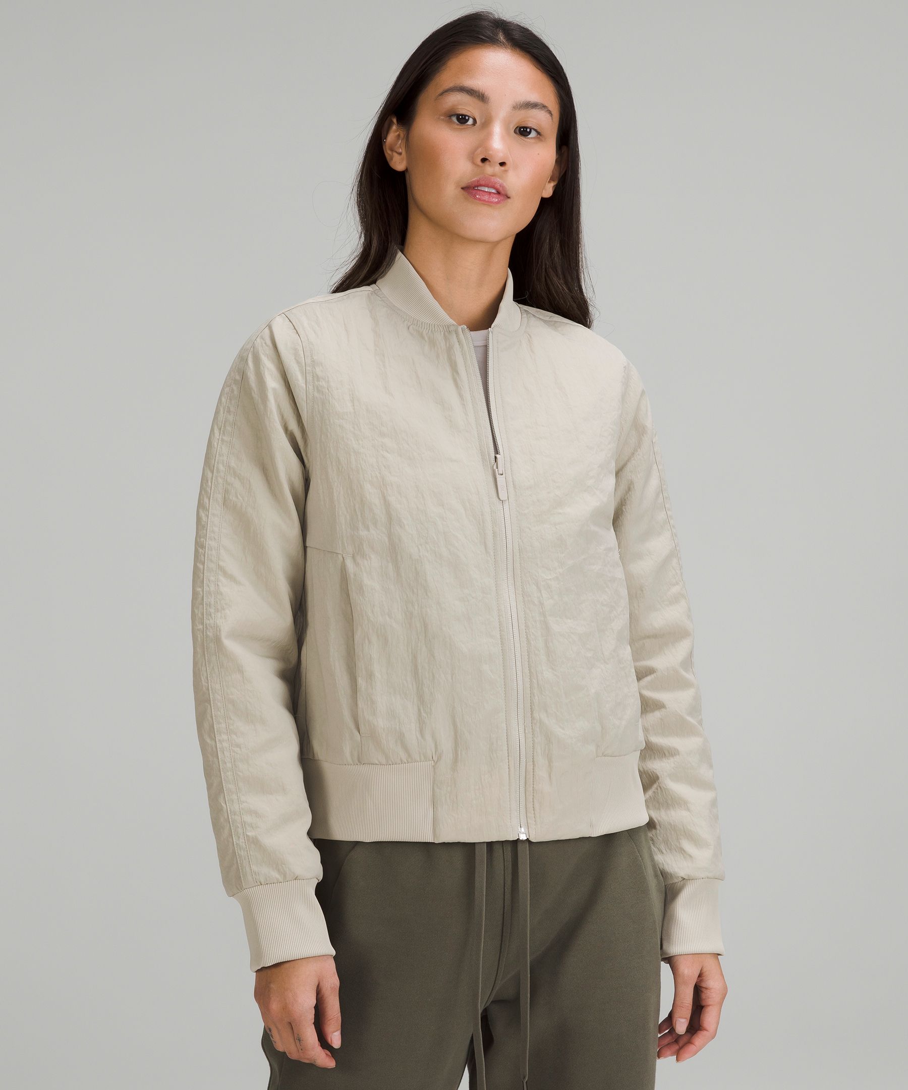 Lulus Quilted Bomber Jacket