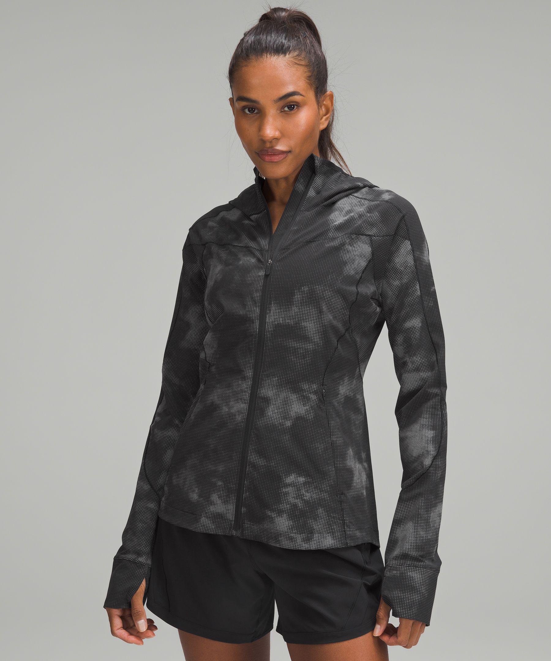 Lululemon Mist Over Windbreaker Reflective *SeaWheeze - High Tempo