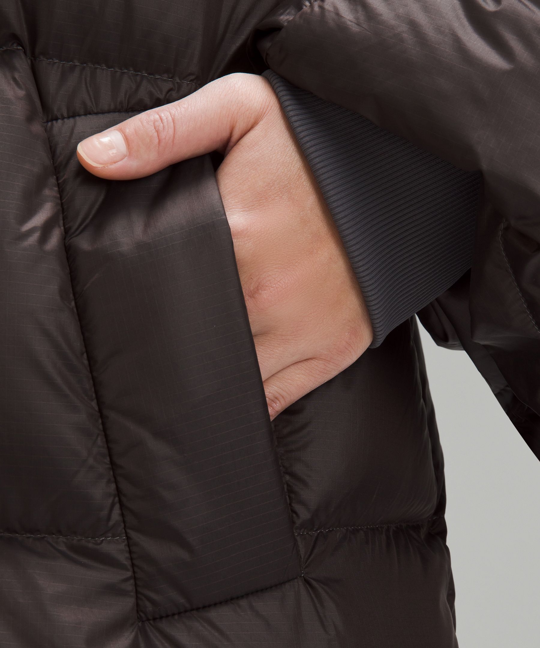 Lululemon long hot sale down jacket