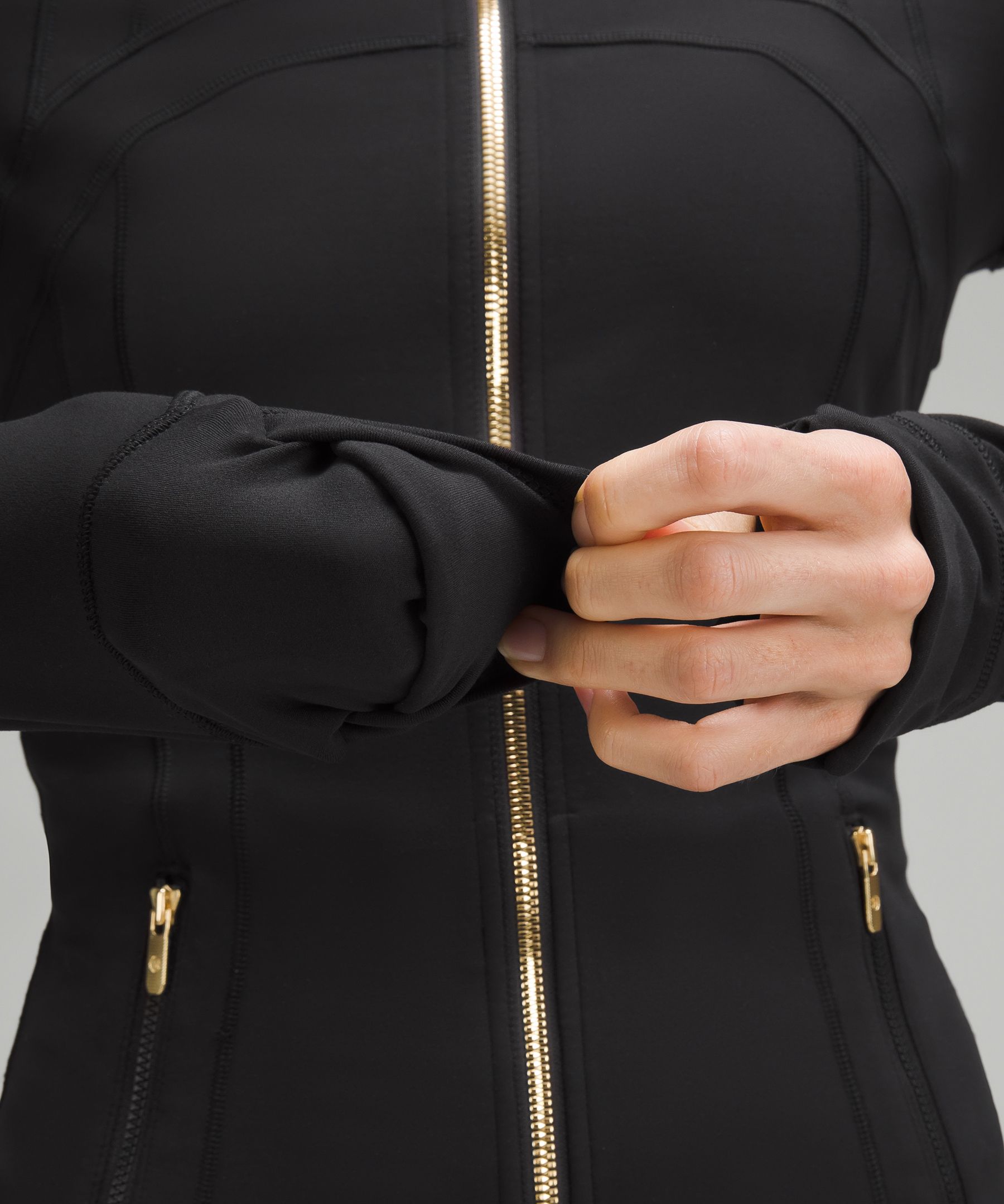 Jacket Lululemon Black size 12 US in Cotton - 34798562