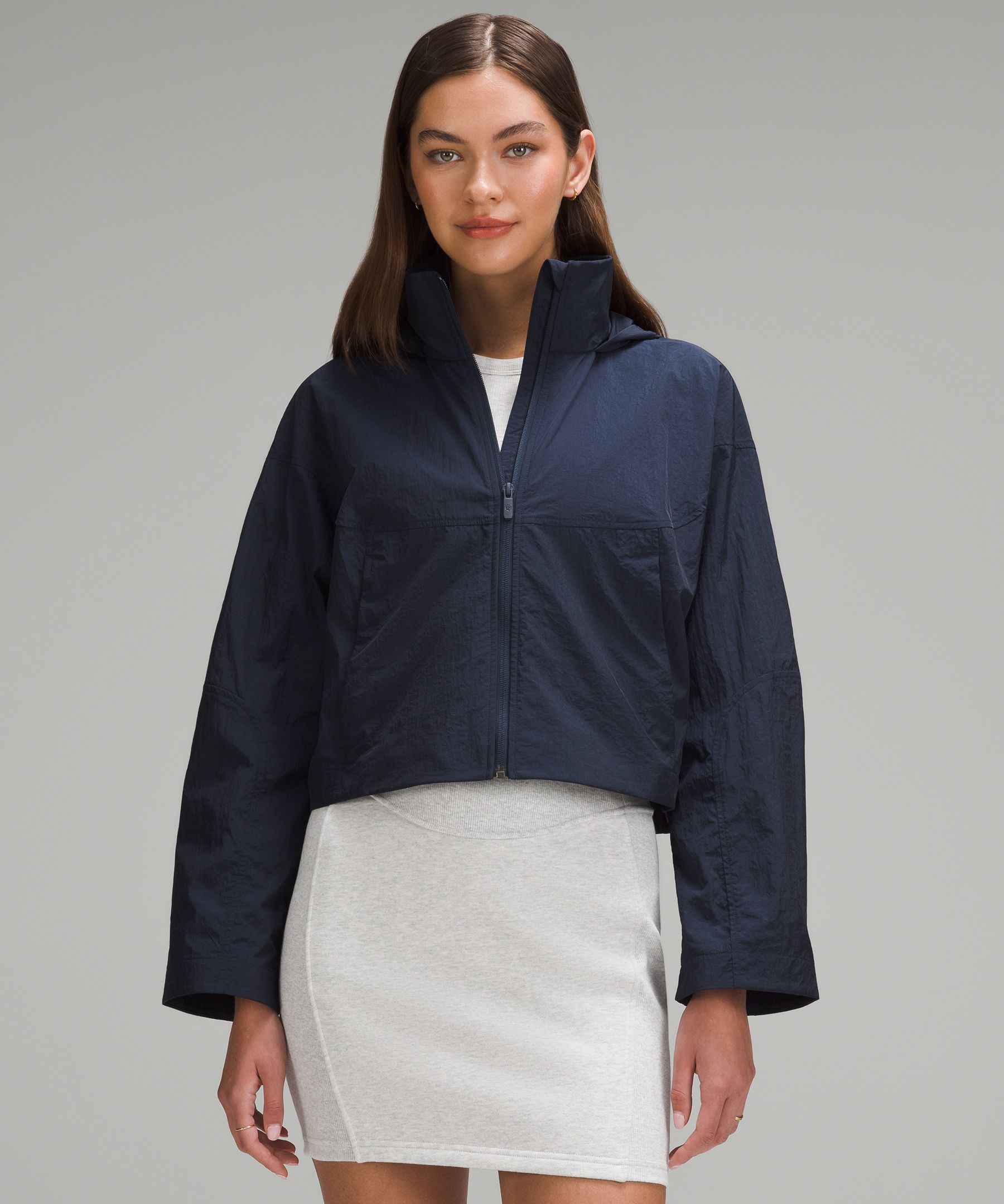 Lululemon Lightweight Relaxed-fit Vented Jacket In Blue