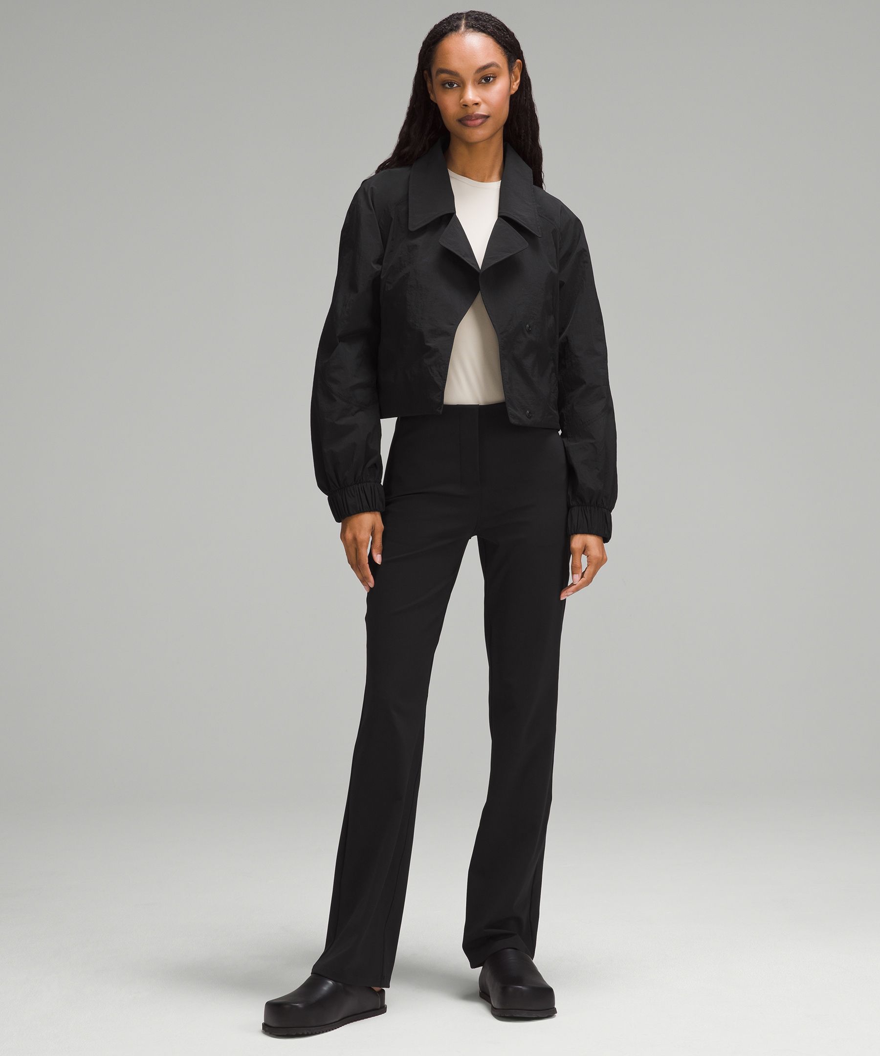 lululemon athletica, Jackets & Coats, Lululemon Jacket Minimalist Hoodie  Full Zip Black Women Athletic Size 2