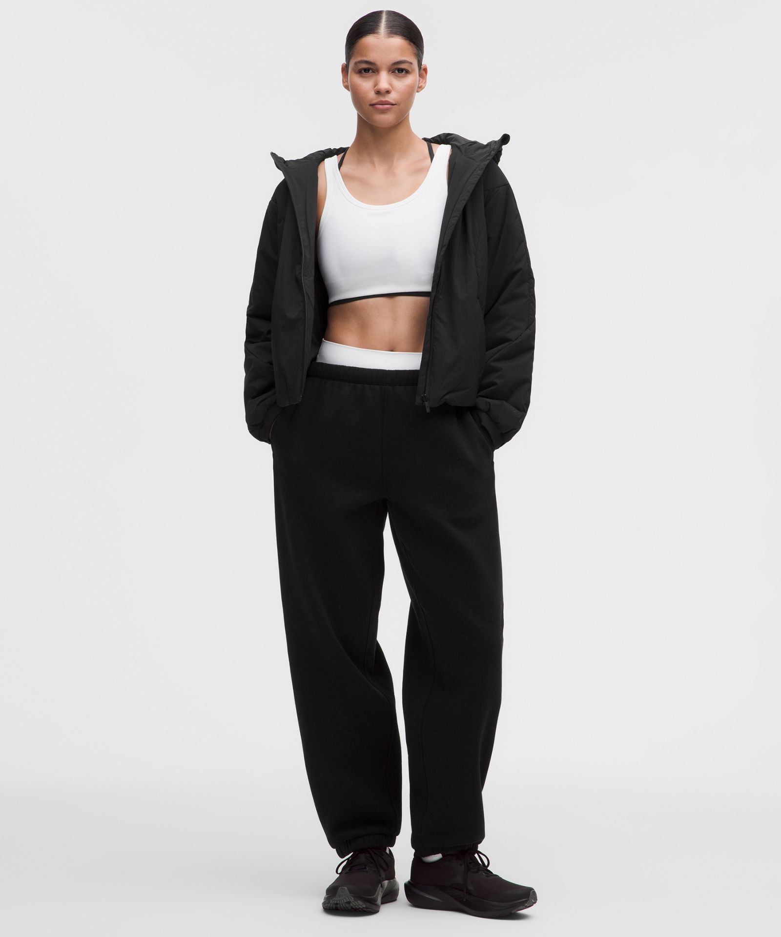 Женская утеплённая куртка Lululemon Water-Resistant с капюшоном — фото 2