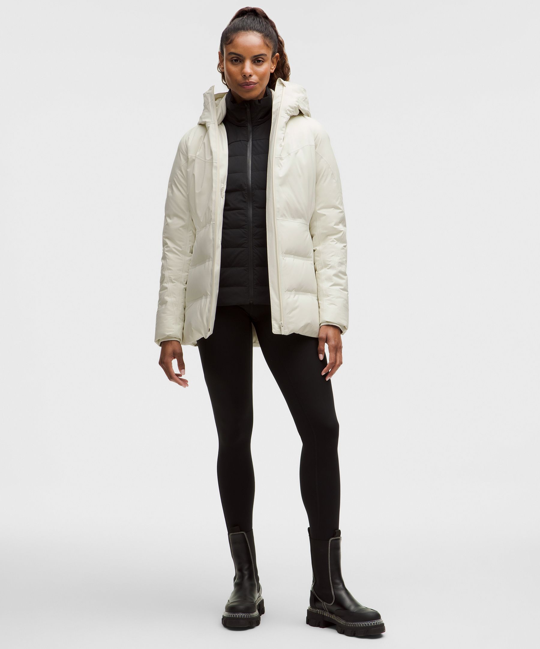 Lululemon Athletica Sleet on sale Street Long Jacket