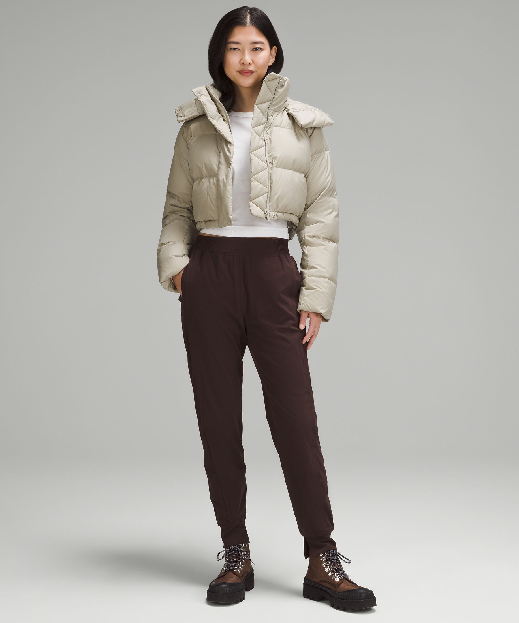 Lululemon athletica Wunder Puff Super-Cropped Jacket