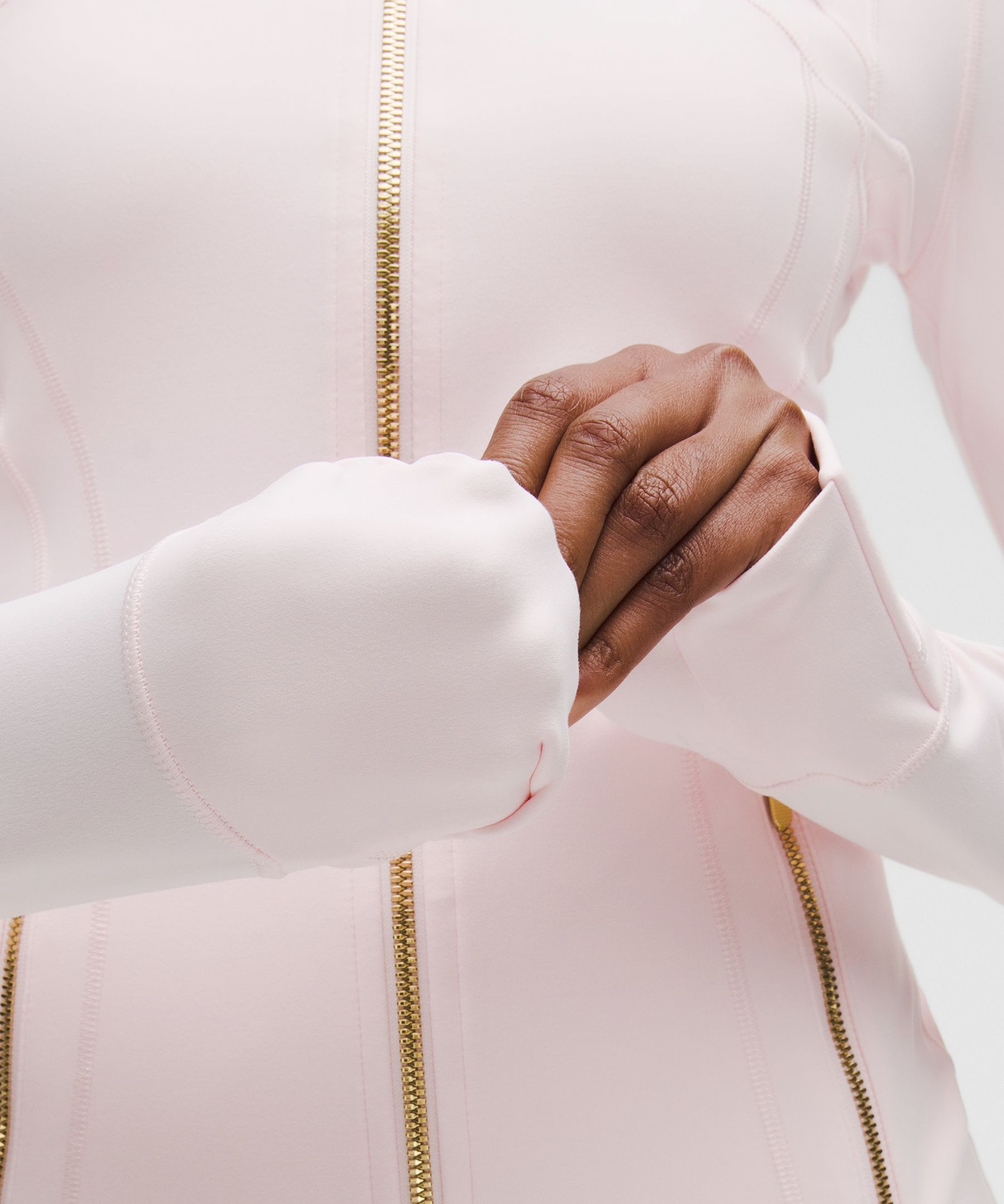 超美品 ルルレモン lululemon ディファインジャケットNulu 8 白 フード付き Define ジャケット *Nulu | ジャケット&アウター