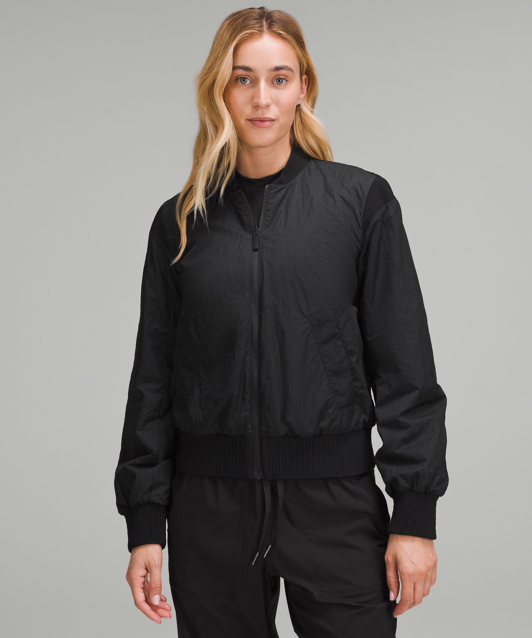 lululemon – Women's Reversible Insulated Bomber Jacket – Color Black – Size 2XS