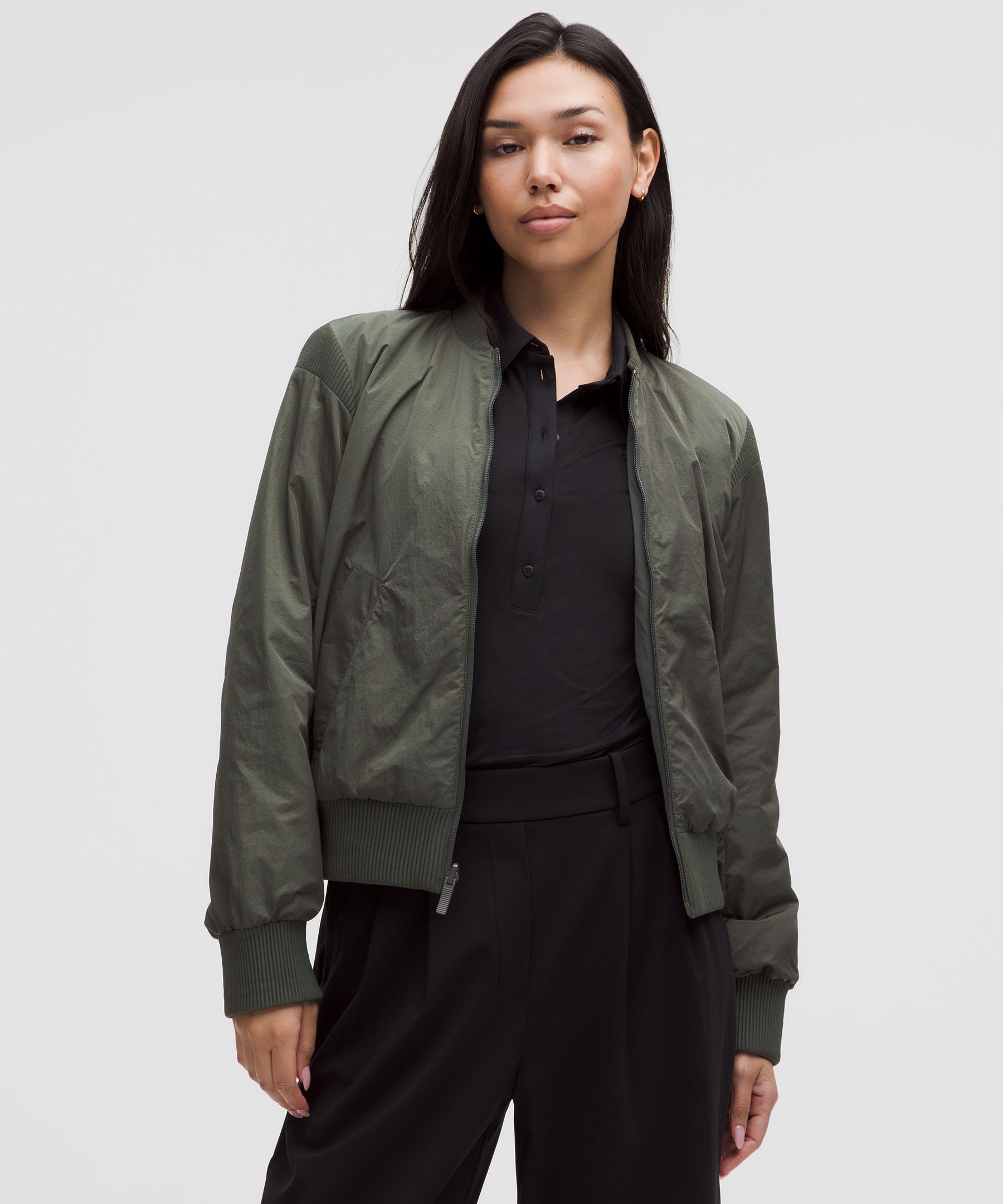 Women's Reversible Insulated Bomber Jacket