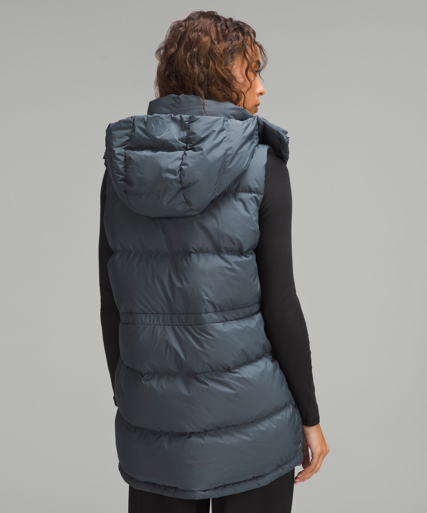 Lululemon goose down warm hot puffer reversible vest