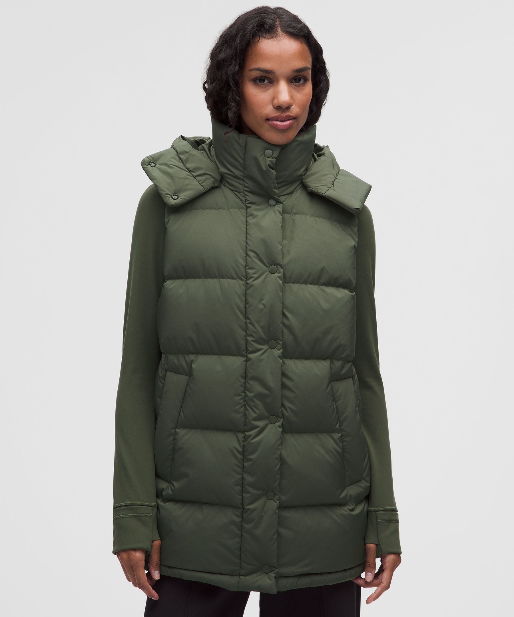 Wunder Puff 600-Down-Fill Mid-Length Vest