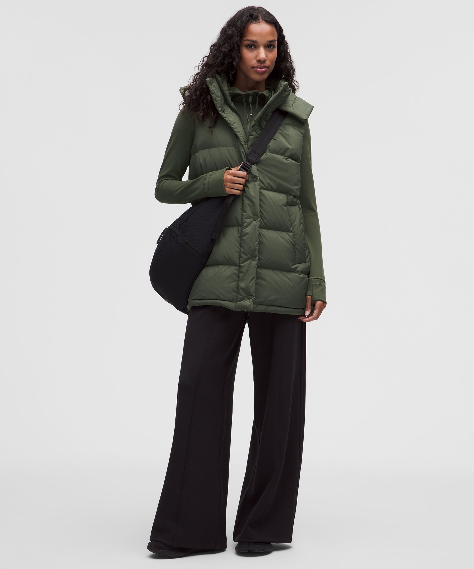 Wunder Puff 600-Down-Fill Mid-Length Vest