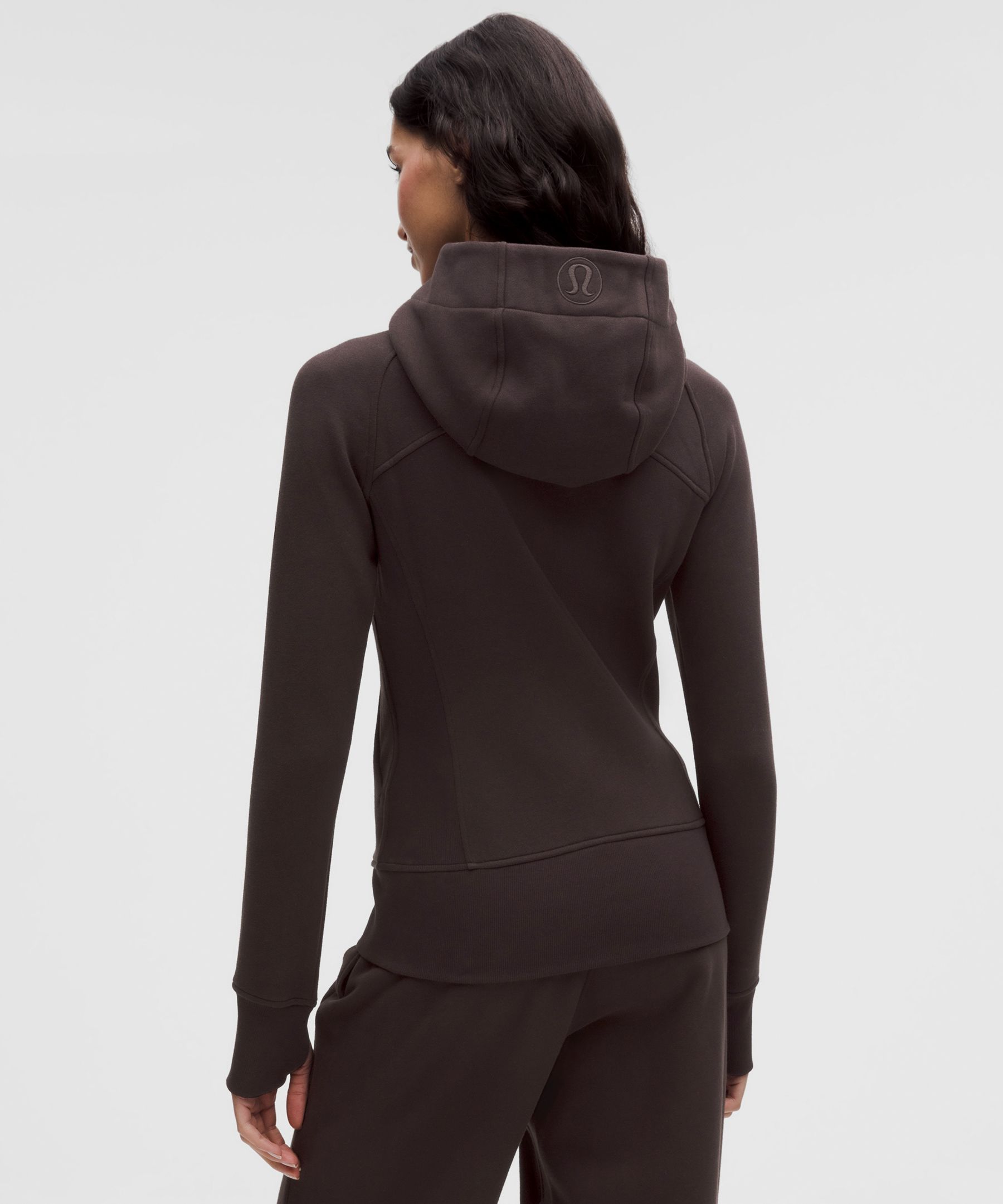 Lululemon Scuba Full-zip Hoodie In Black