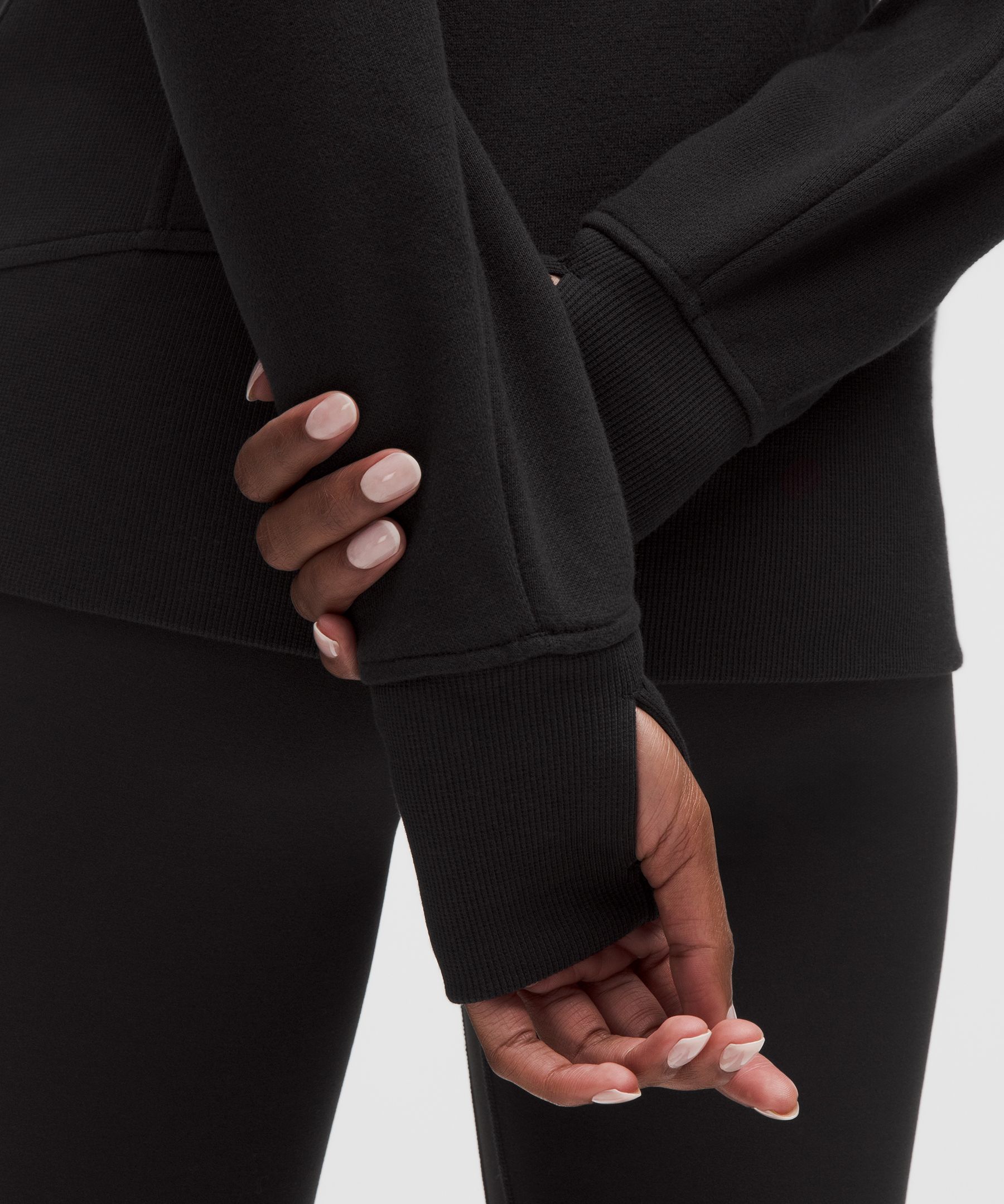 Lululemon Scuba Full-zip Hoodie In Black
