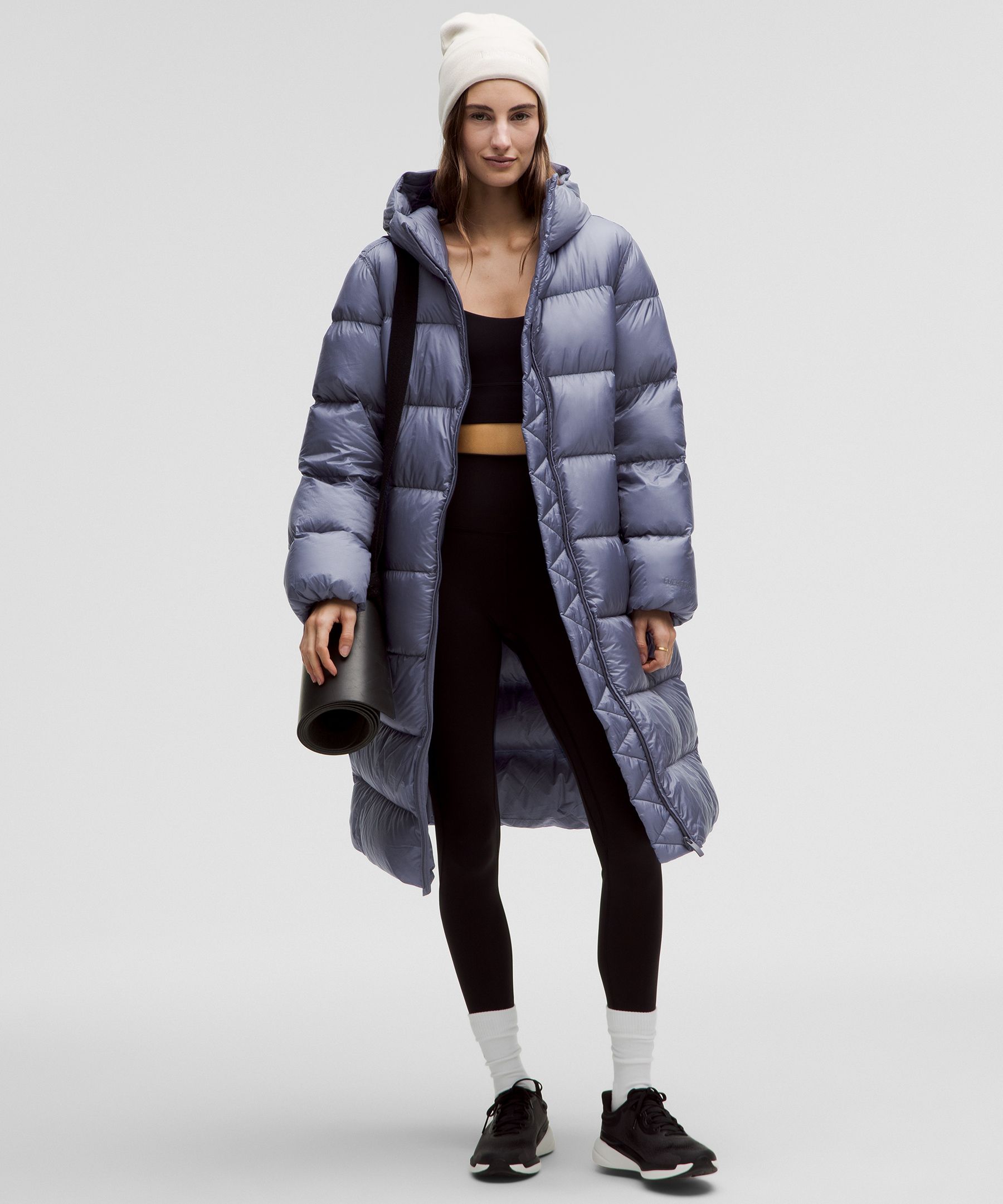 Featherweight 900-Down-Fill Long Puffer Jacket