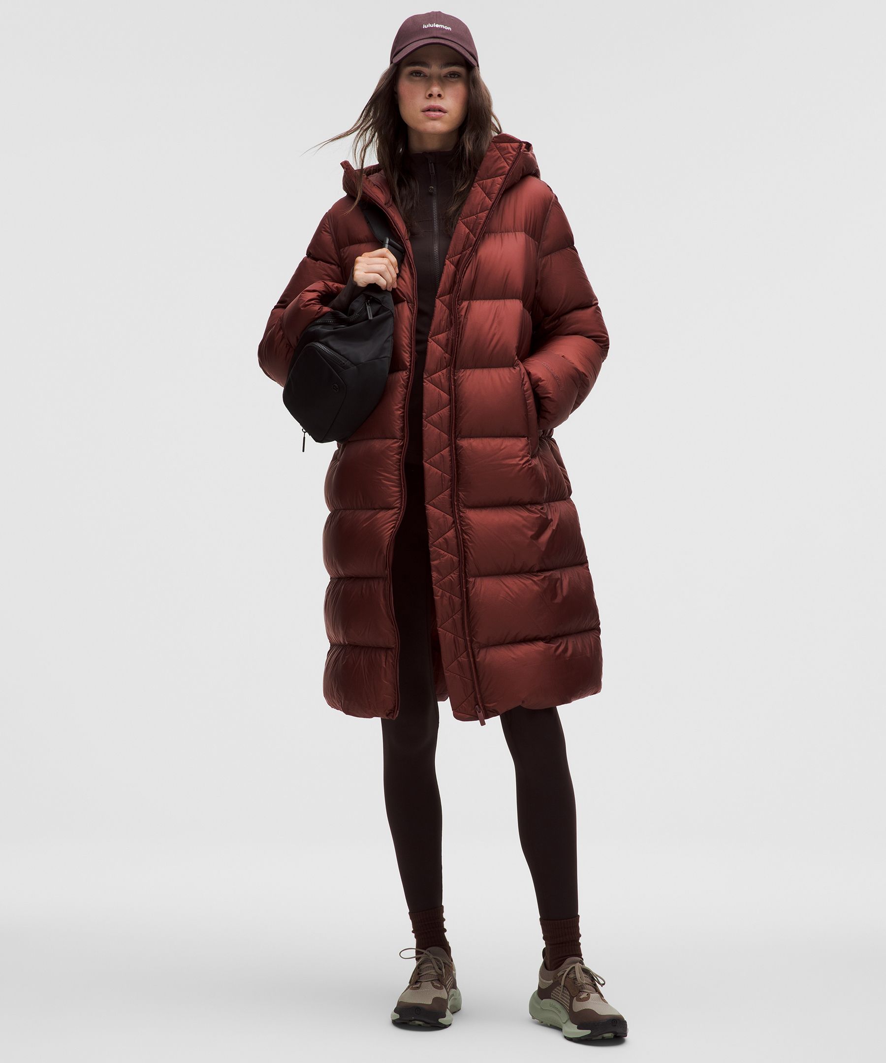 Featherweight 900-Down-Fill Long Puffer Jacket