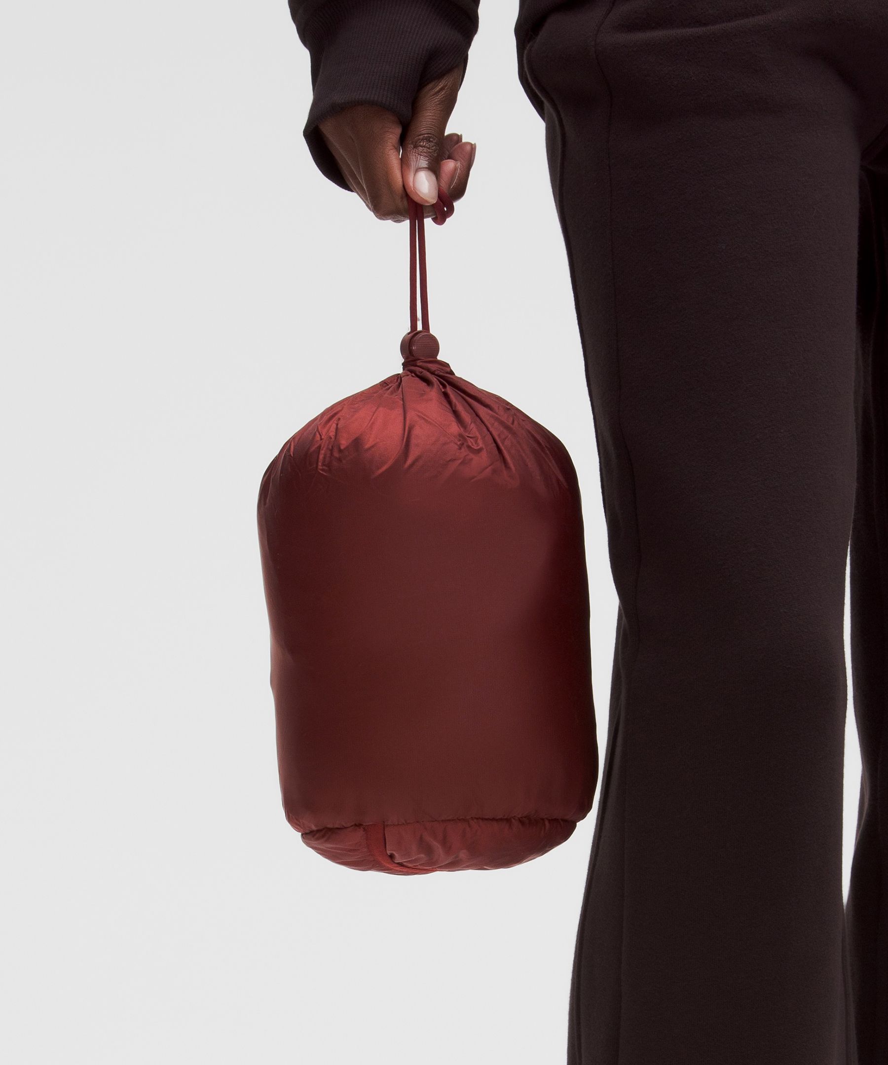Lululemon Featherweight 900-down-fill Puffer Vest In Red