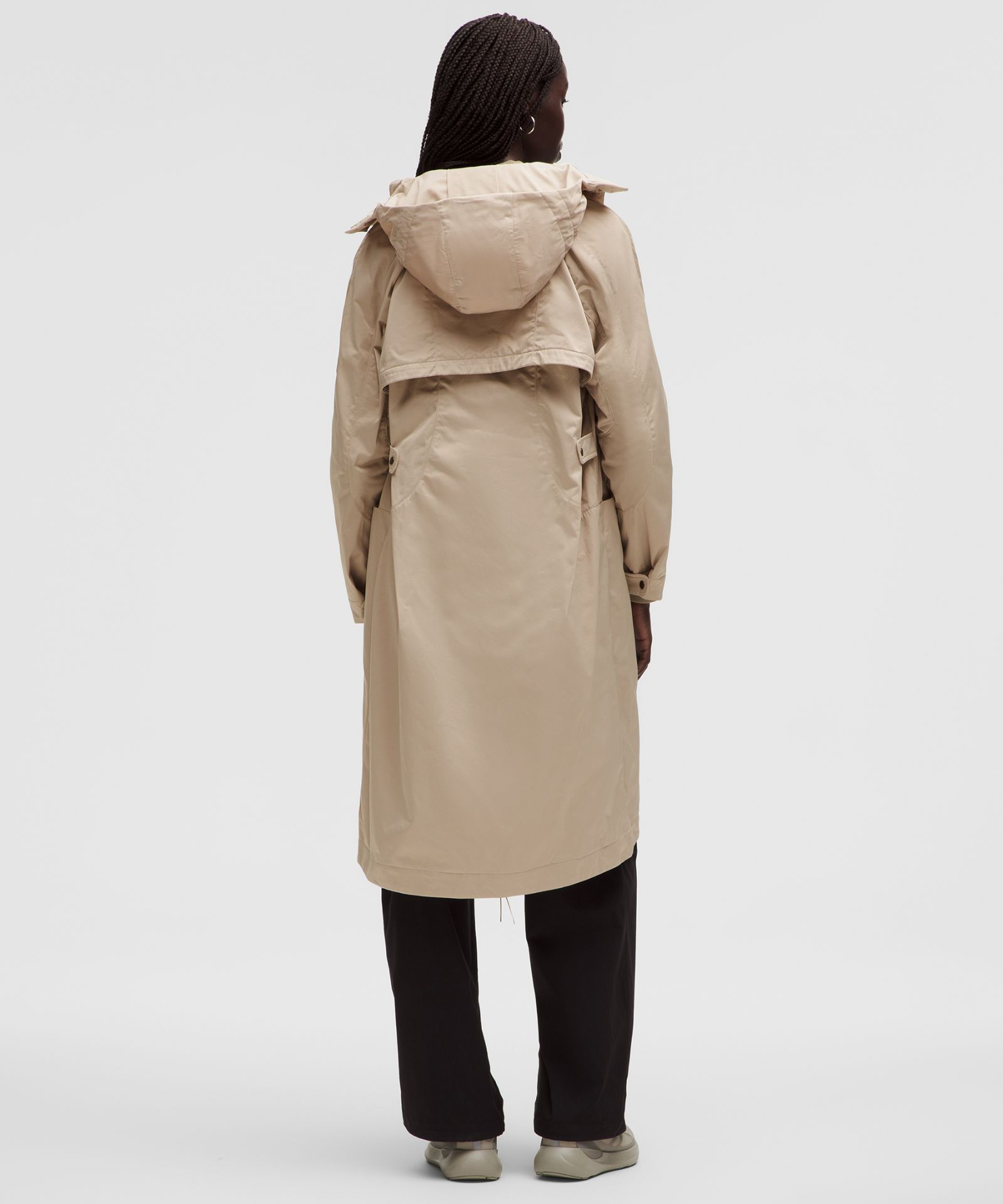 Женские куртки Lululemon Taffeta Removable-Hood Long Jacket *SLNSH Collection — фото 2