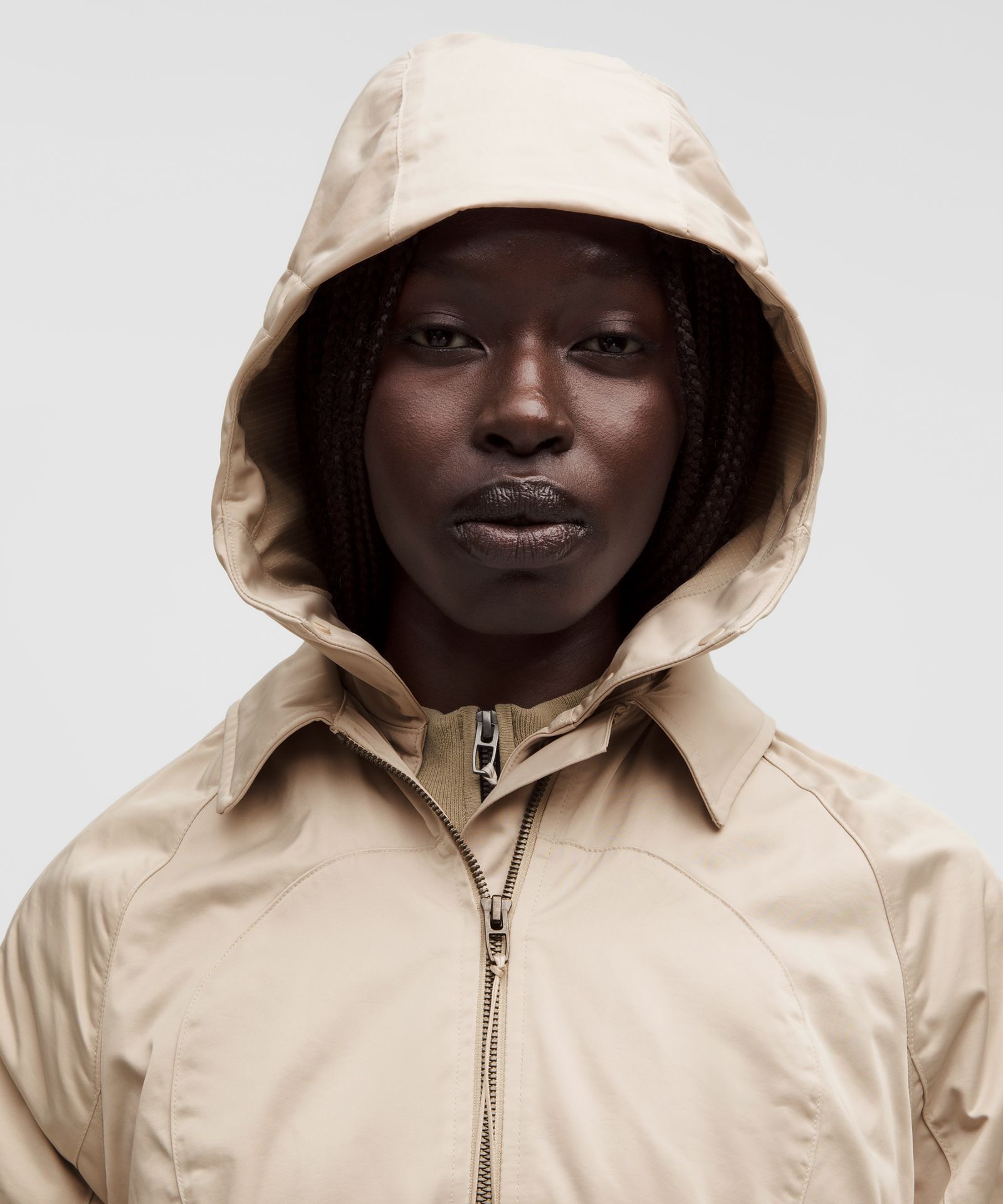 Женские куртки Lululemon Taffeta Removable-Hood Long Jacket *SLNSH Collection — фото 3