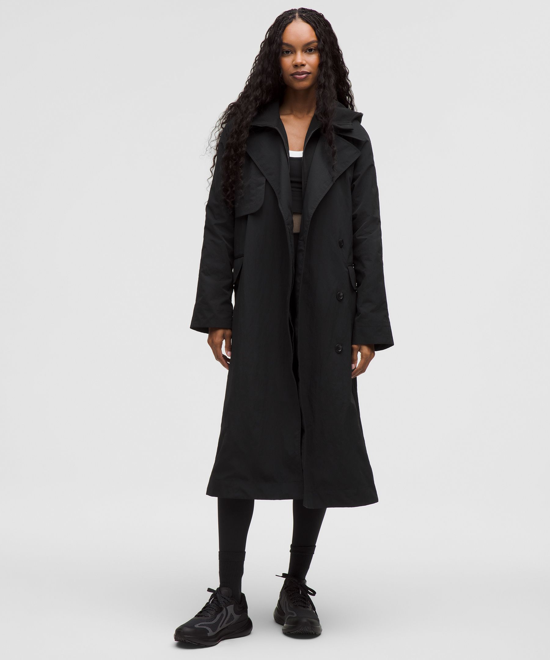 Classic-Fit Trench Coat