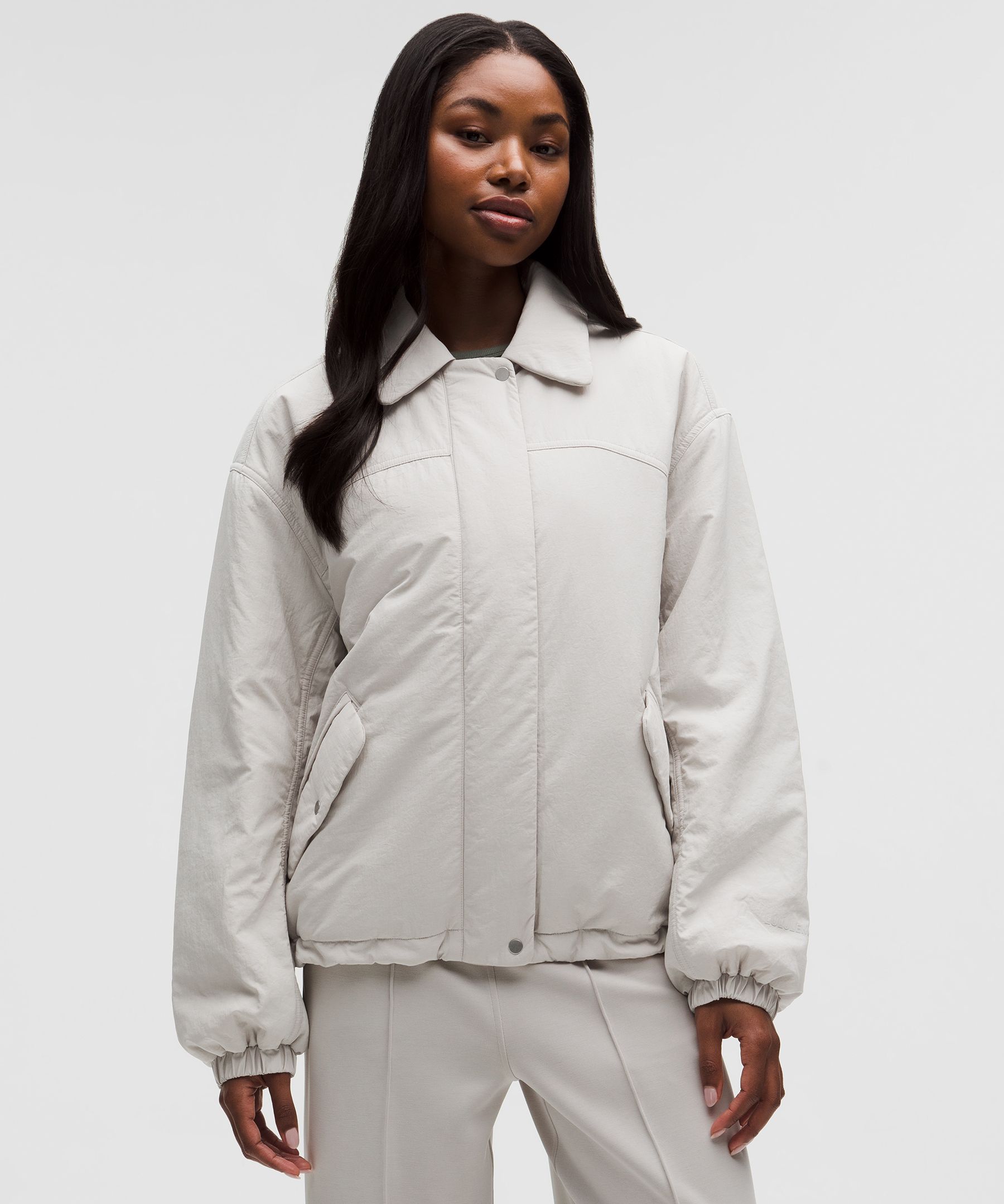 インサレートオーバーサイズ襟付きジャケット | ジャケット&アウター