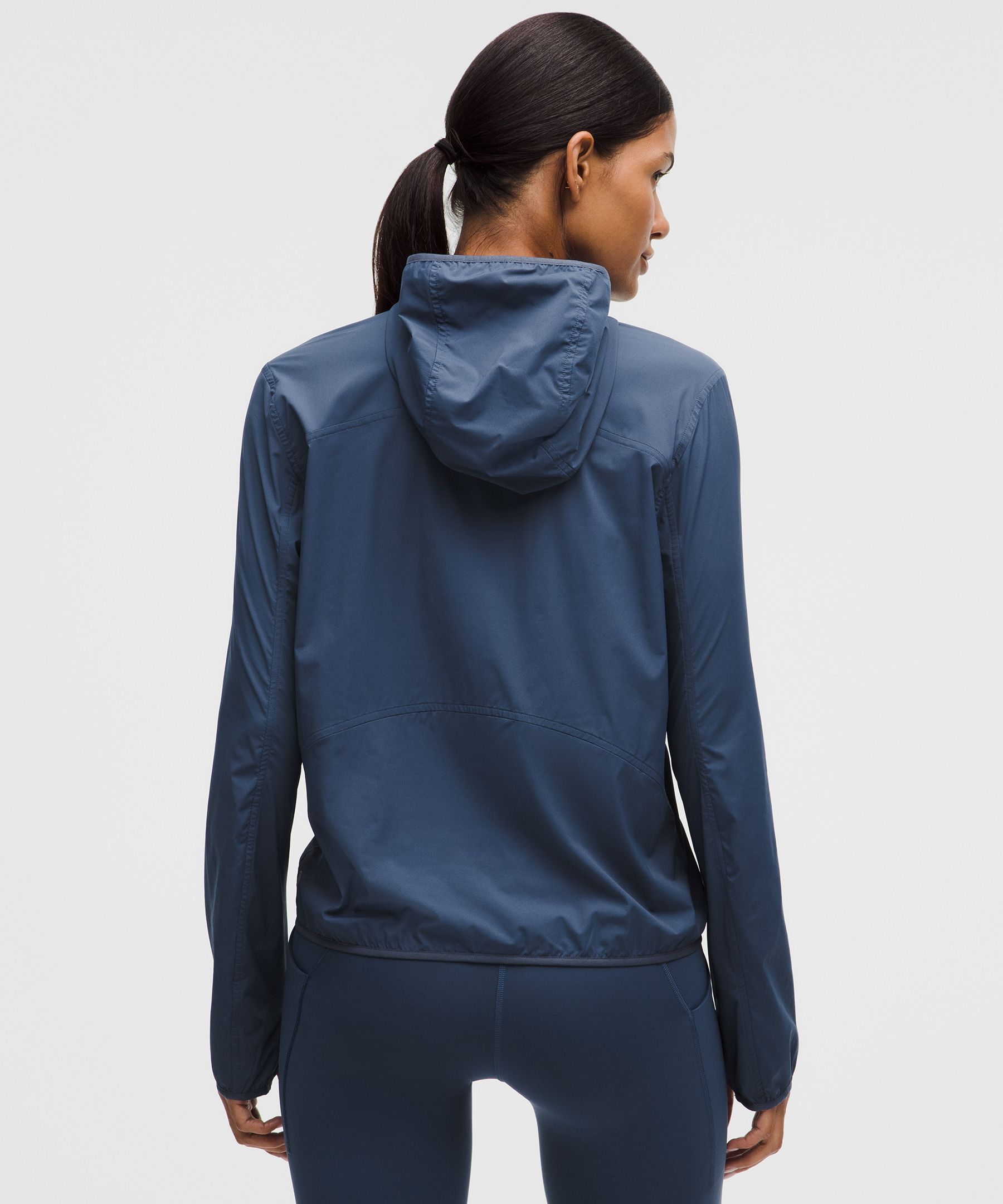 Lululemon Breathable Lightweight Training Jacket In Blue