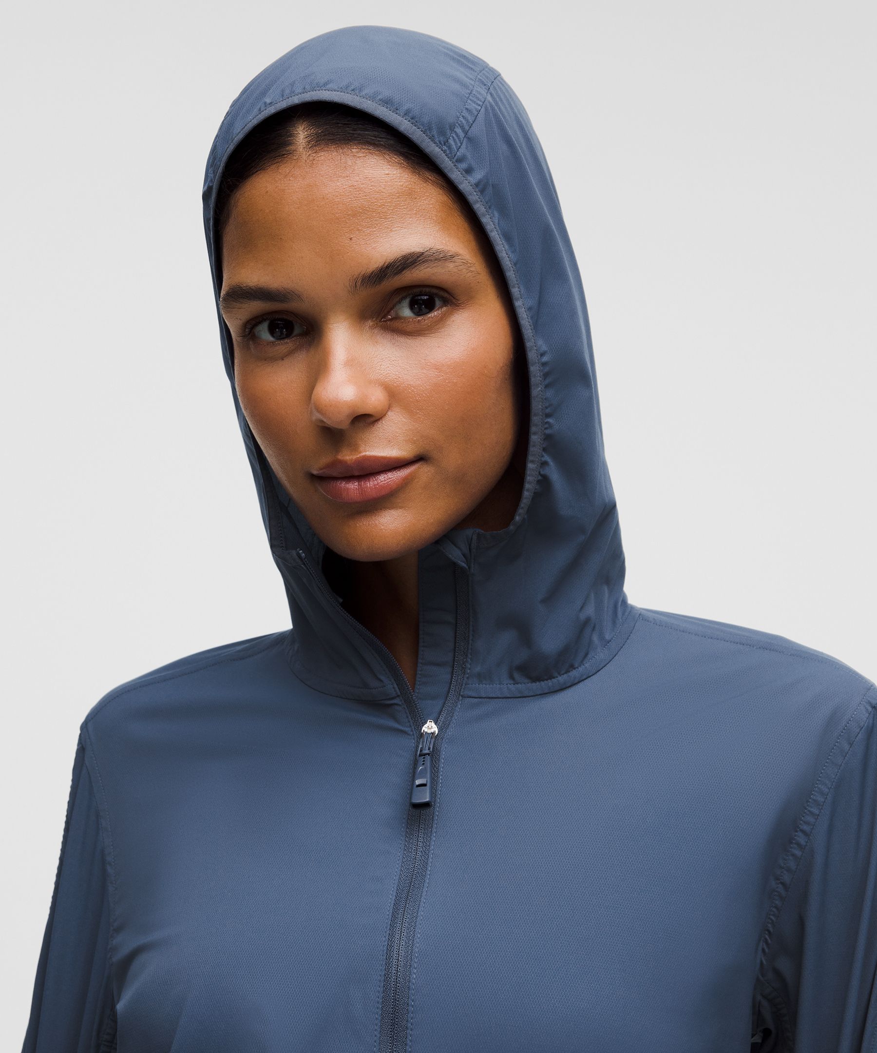 Lululemon Breathable Lightweight Training Jacket In Blue