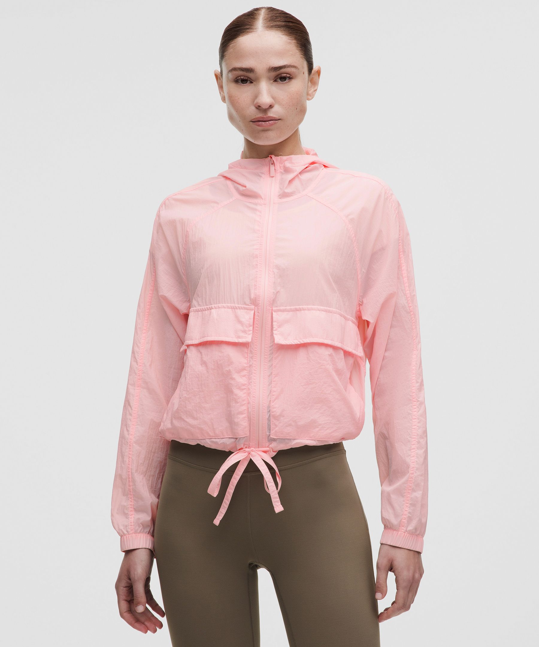 lululemon  Hood-Lite Relaxed-Fit Jacket - Size XL - Pink