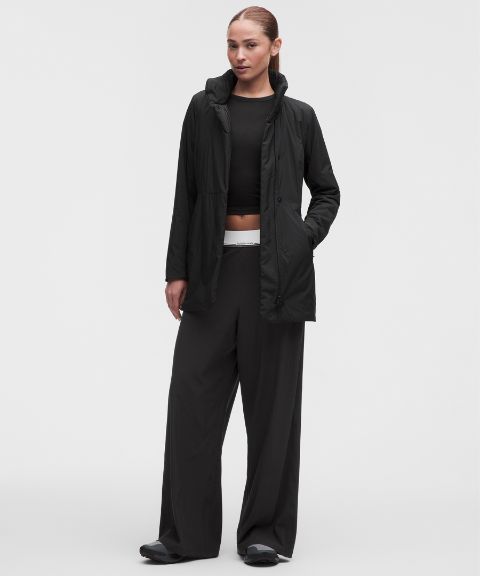 Женская удлинённая куртка Lululemon Sleek City