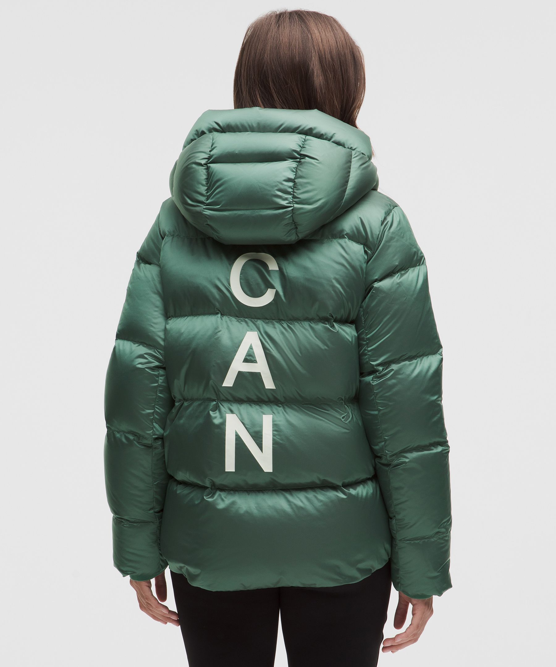 Team Canada Women's Wunder Puff Large-Hood Jacket Shine *CPC Logo